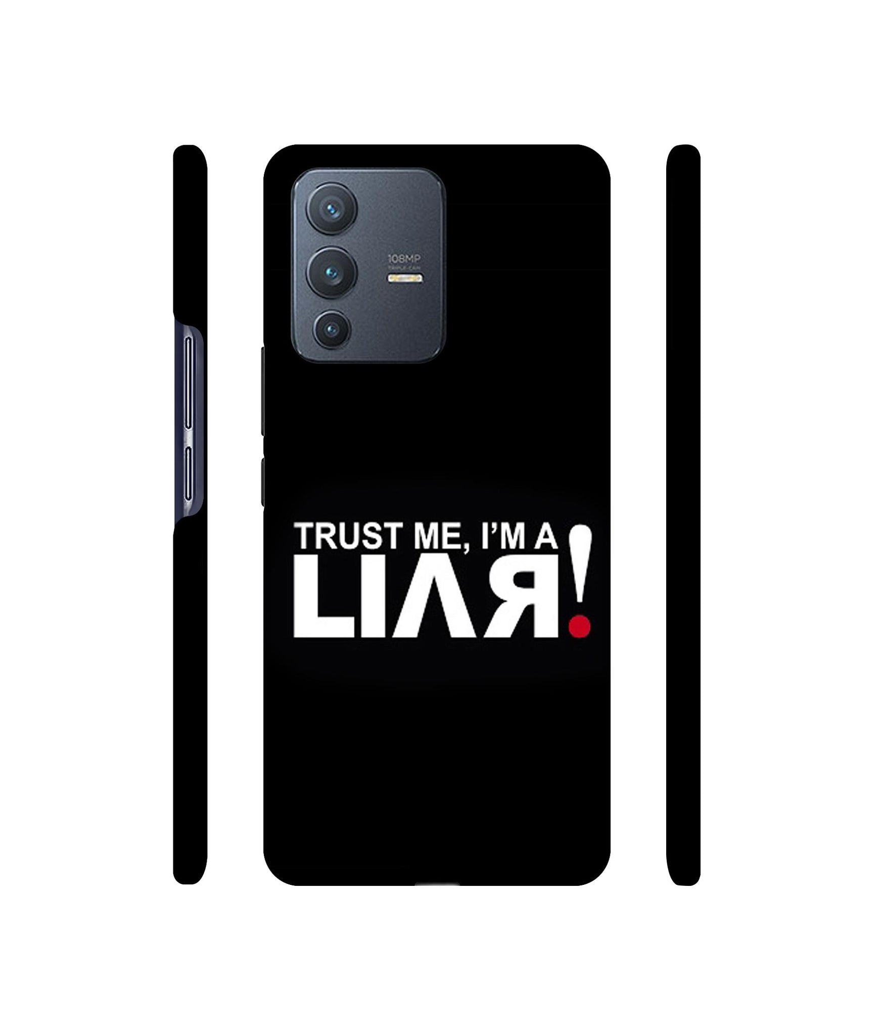 Trust Me Funny Quote Designer Hard Back Cover for Vivo V23 Pro 5G