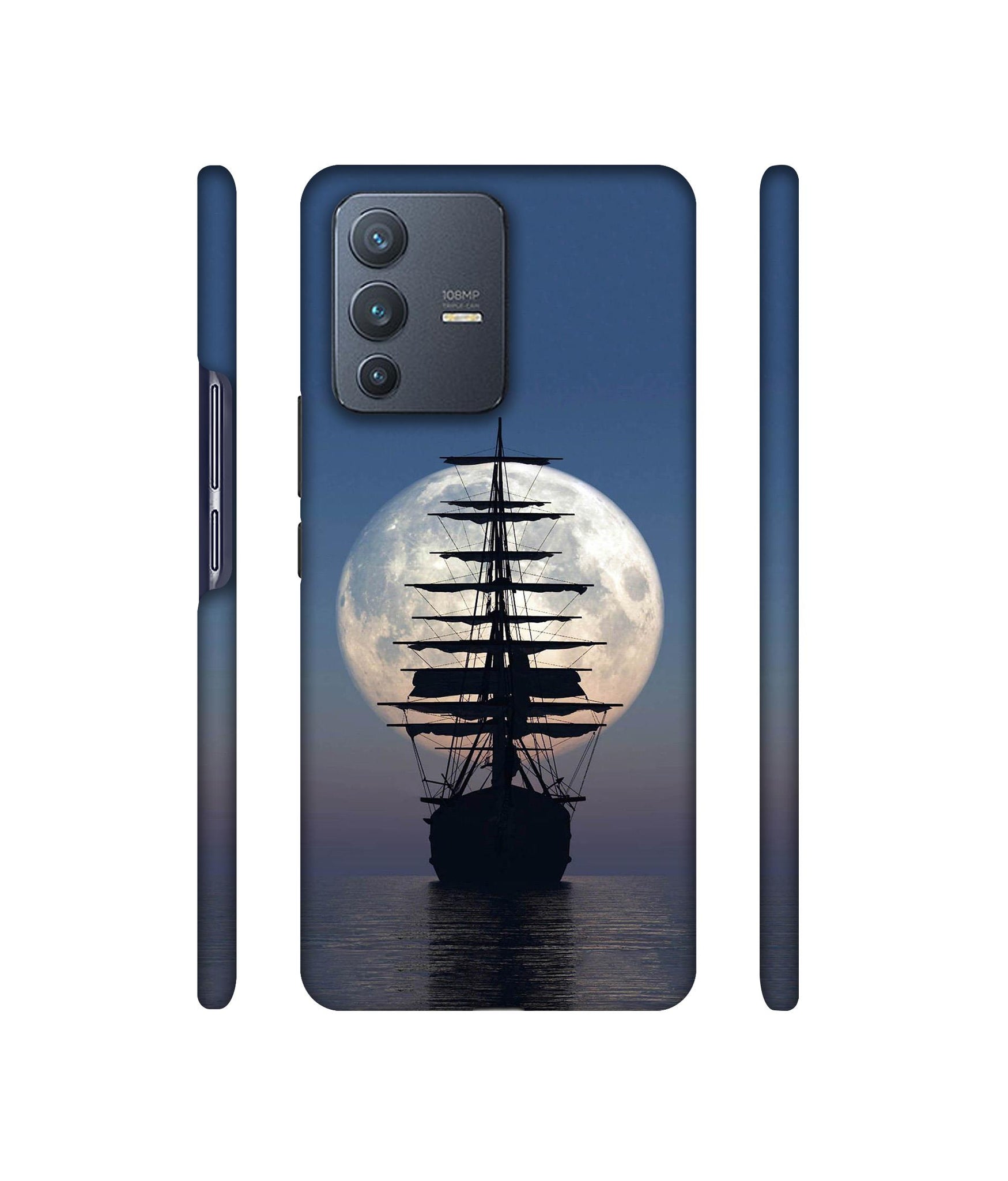 Sea Sunset Designer Hard Back Cover for Vivo V23 Pro 5G