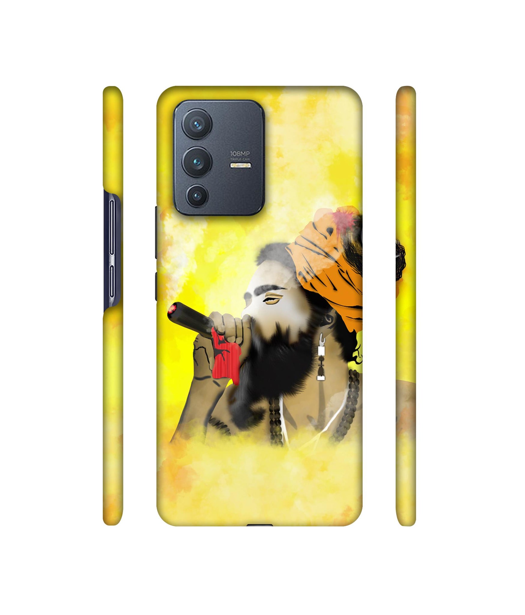 Aghori Bhole Designer Hard Back Cover for Vivo V23 Pro 5G