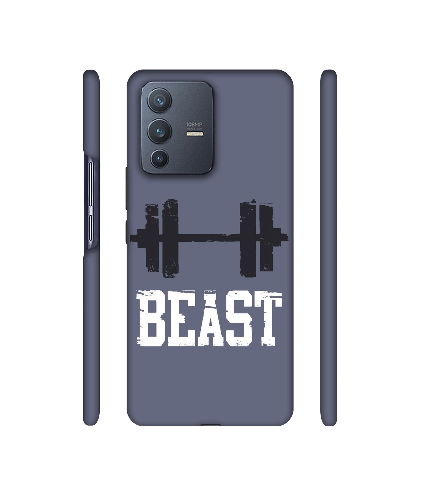 Beast Gym Designer Hard Back Cover for Vivo V23 Pro 5G
