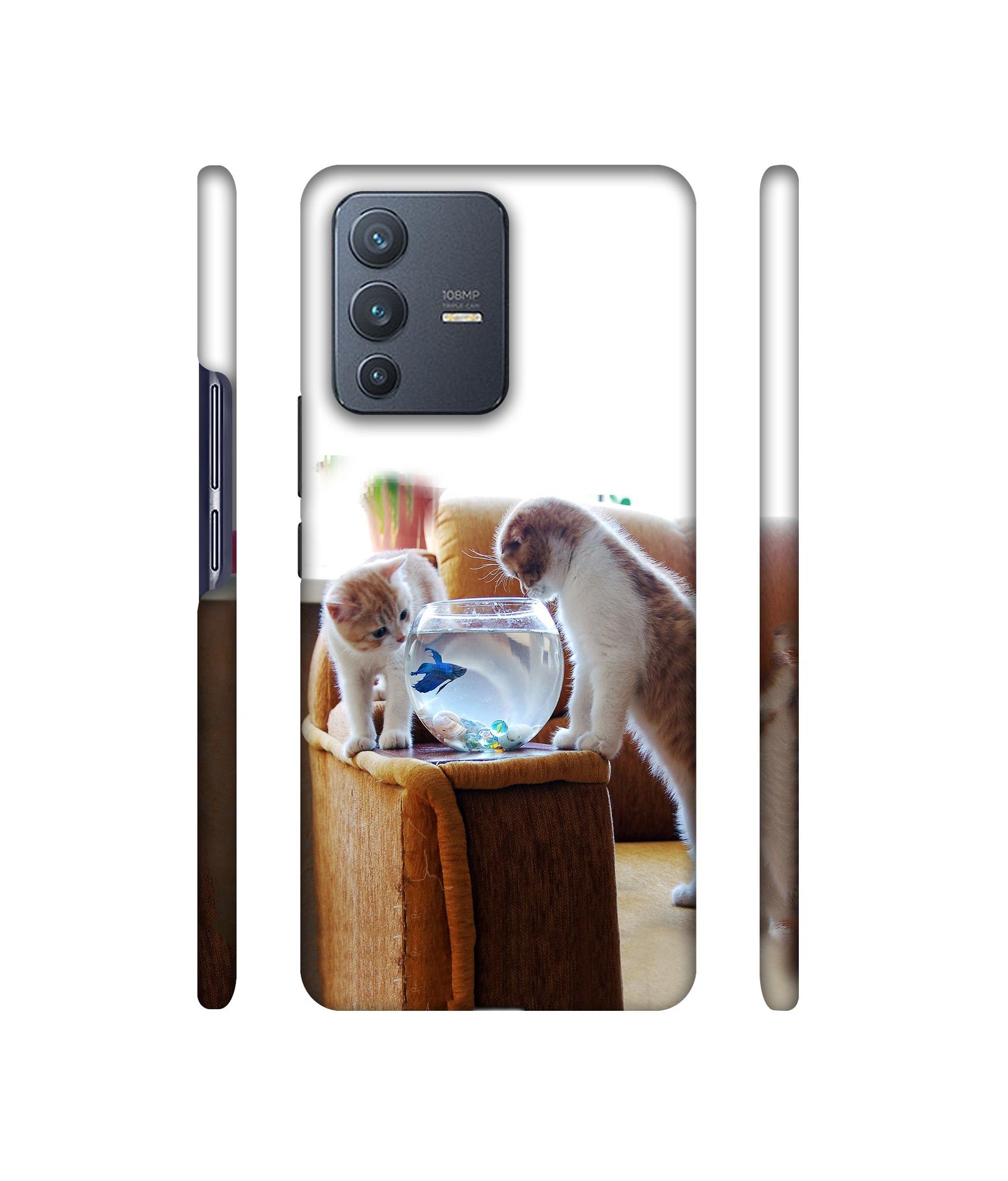 Quotes Tumbler Designer Hard Back Cover for Vivo V23 Pro 5G