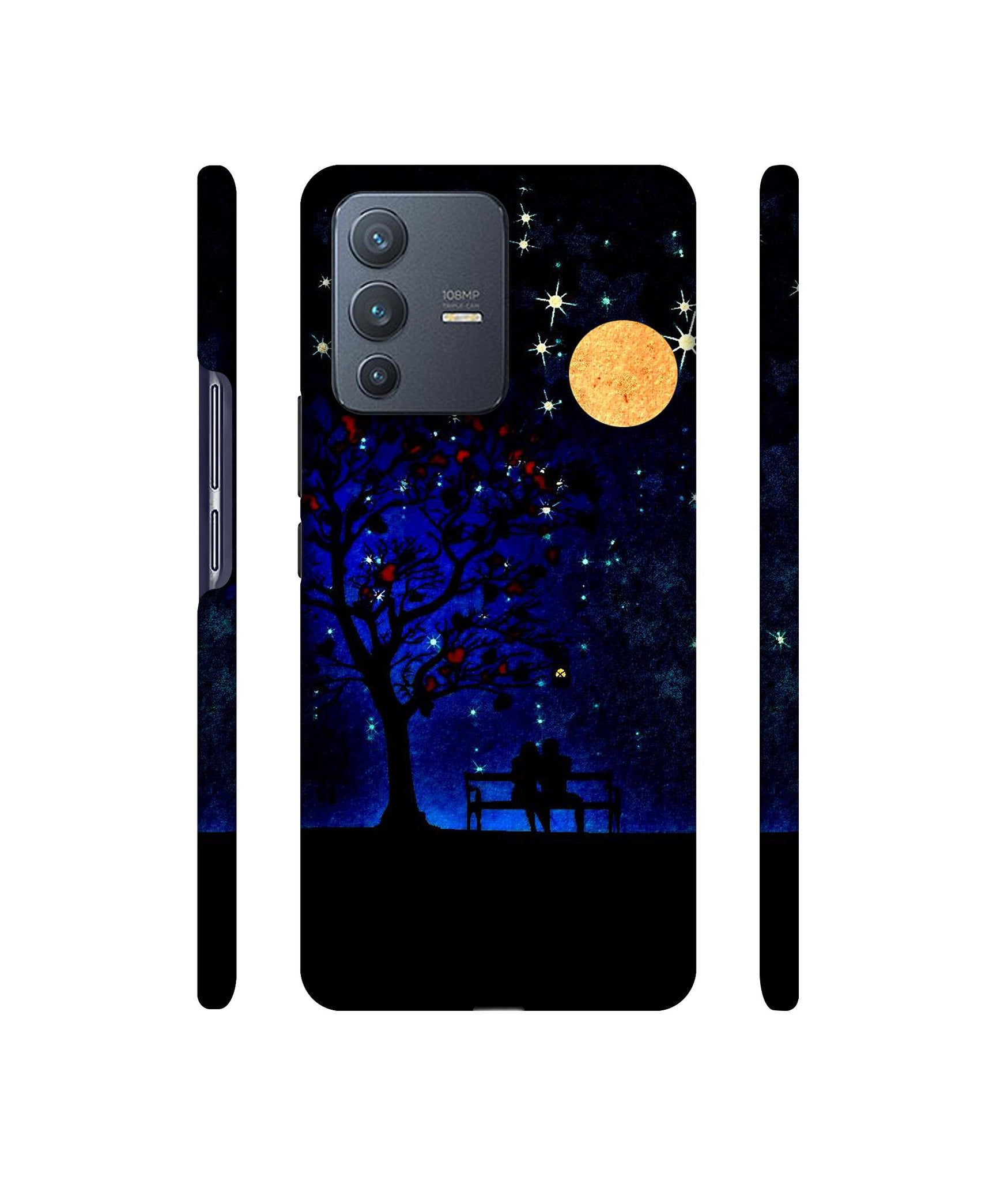 Blue Sky Designer Hard Back Cover for Vivo V23 Pro 5G