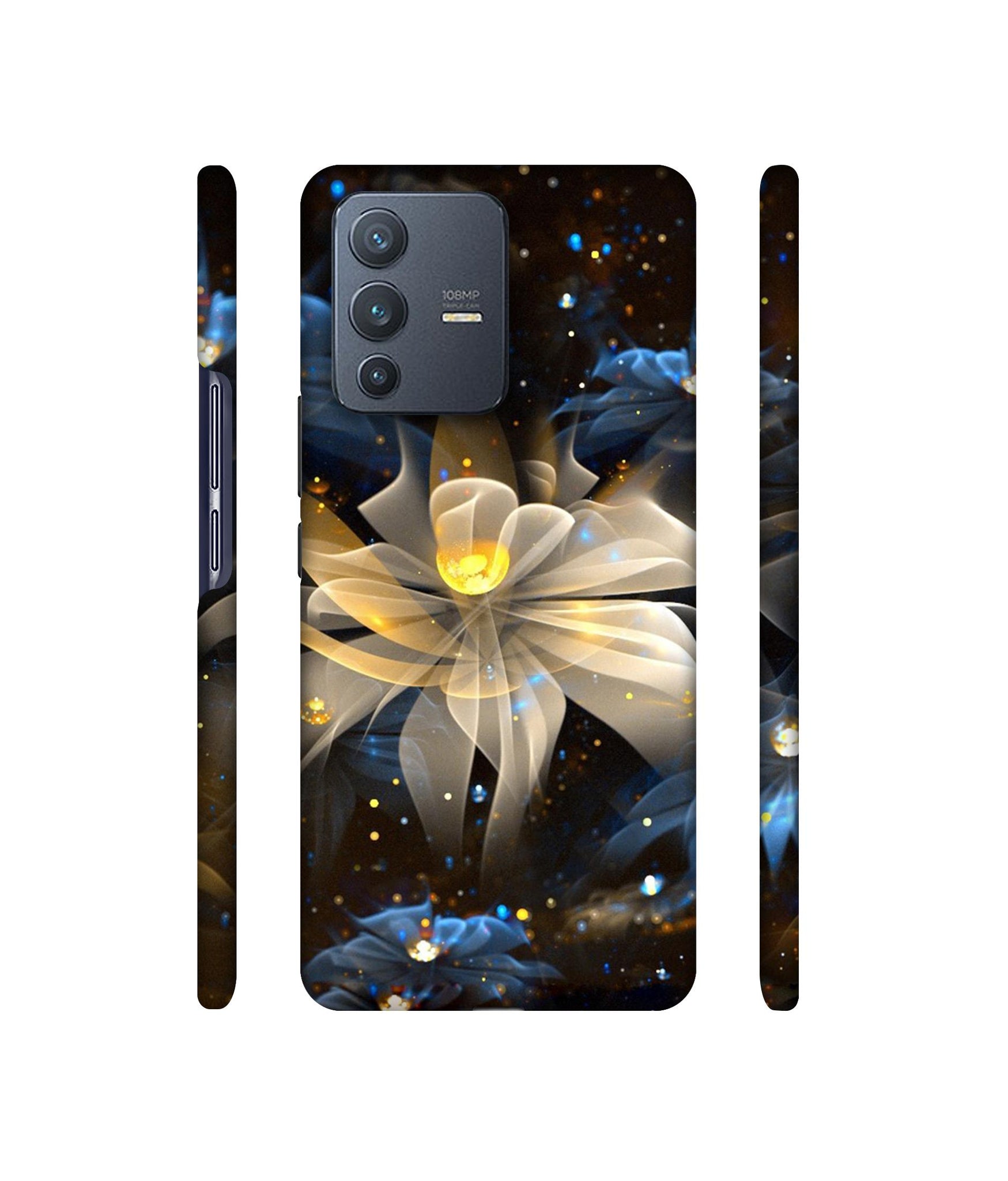 Art Flower Designer Hard Back Cover for Vivo V23 Pro 5G