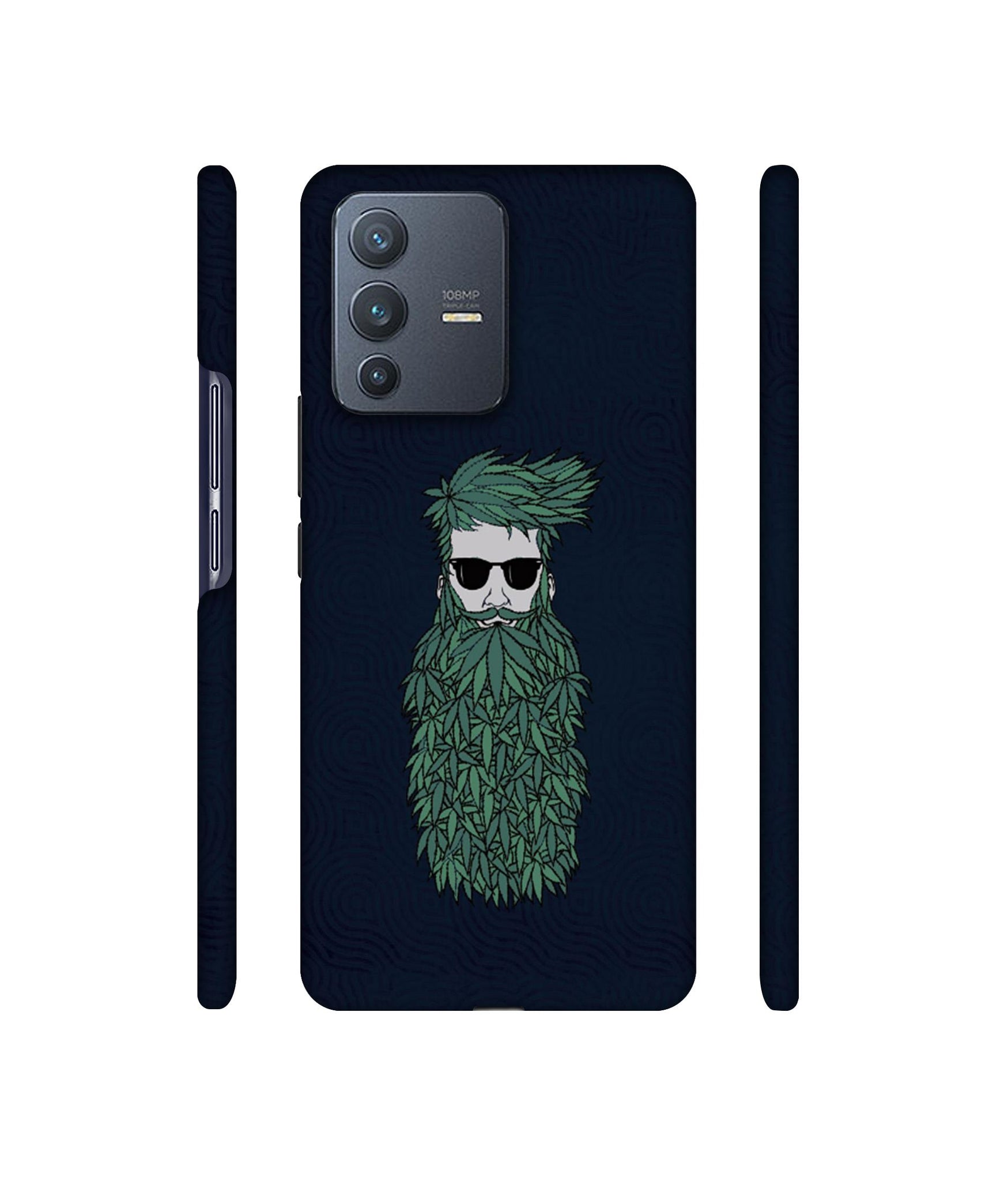Beard Man Designer Hard Back Cover for Vivo V23 Pro 5G