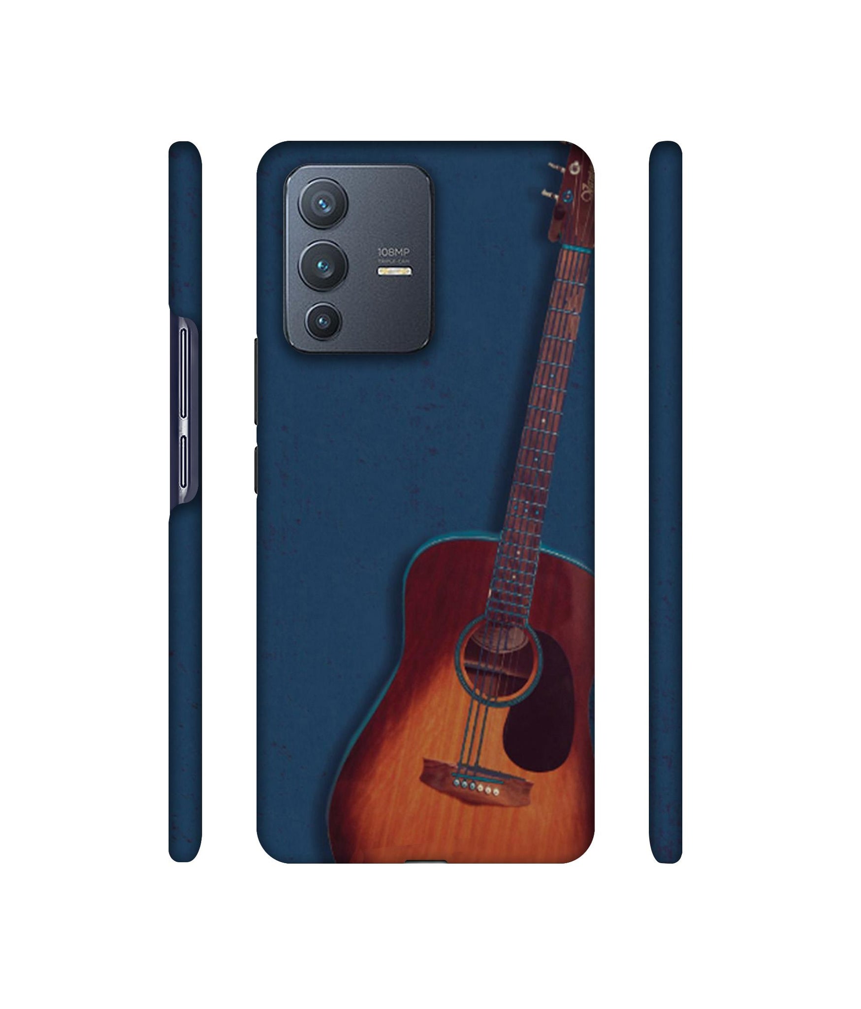 Guitar Designer Hard Back Cover for Vivo V23 Pro 5G