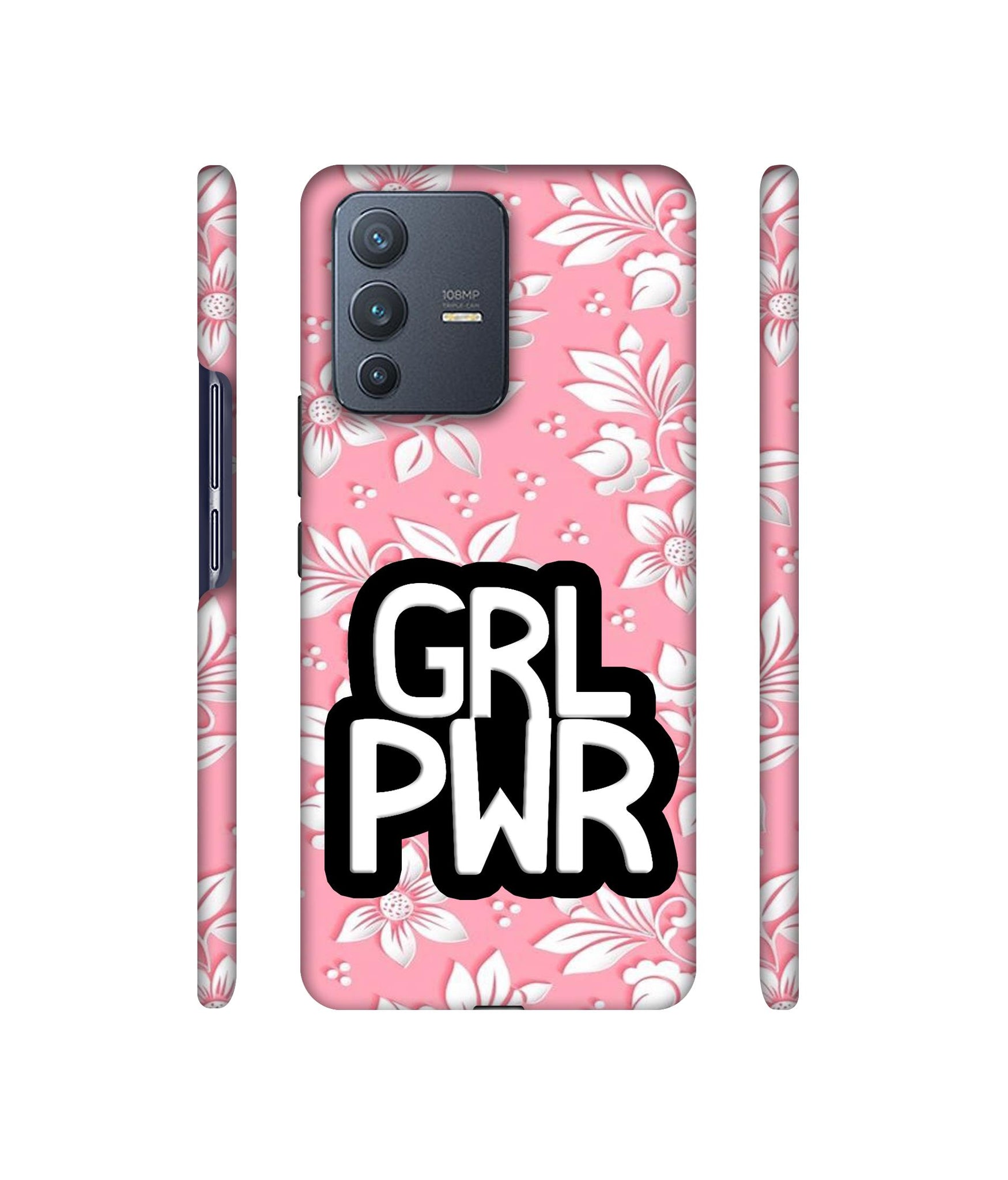 Girl Power Art Designer Hard Back Cover for Vivo V23 Pro 5G