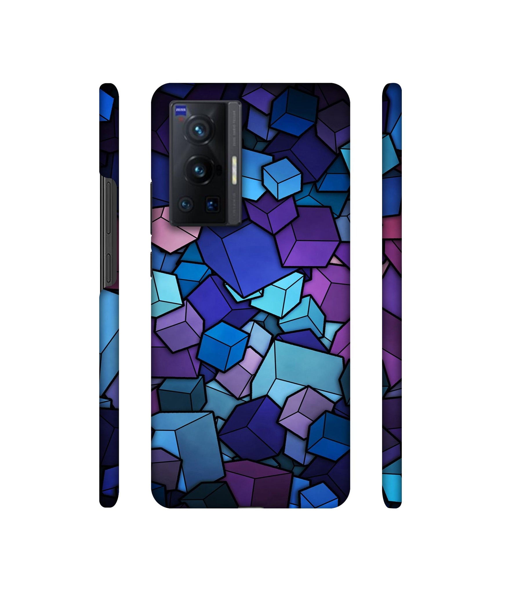 Color Box Designer Hard Back Cover for Vivo X70 Pro 5G