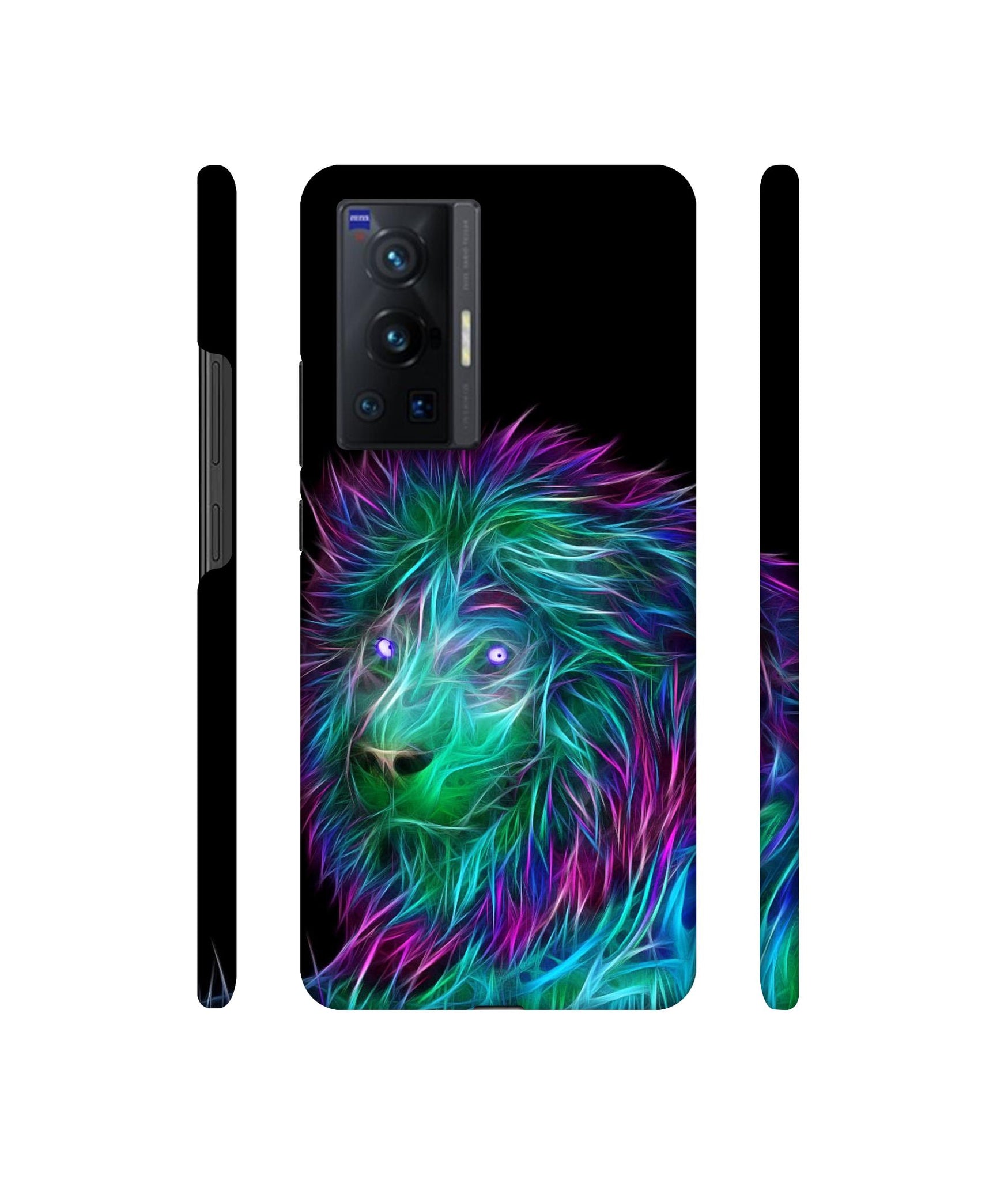 3D Lion Designer Hard Back Cover for Vivo X70 Pro 5G