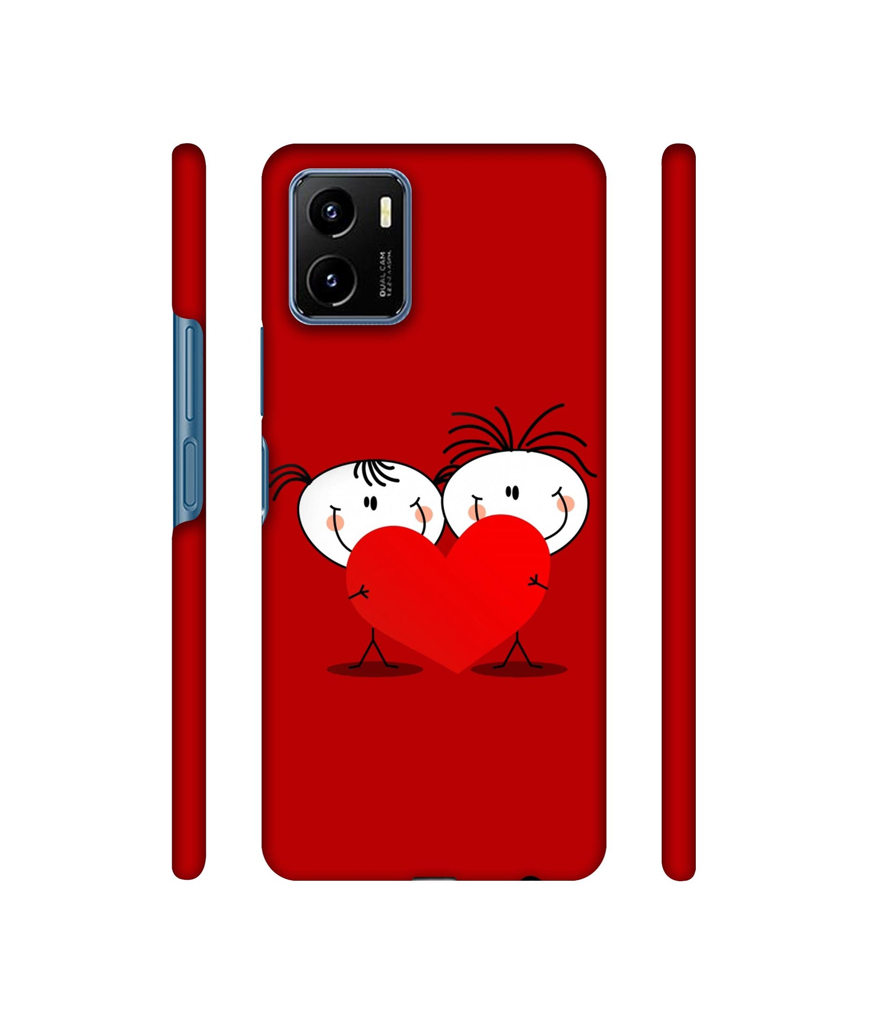 Valentines Day Designer Hard Back Cover for Vivo Y15s (2021)