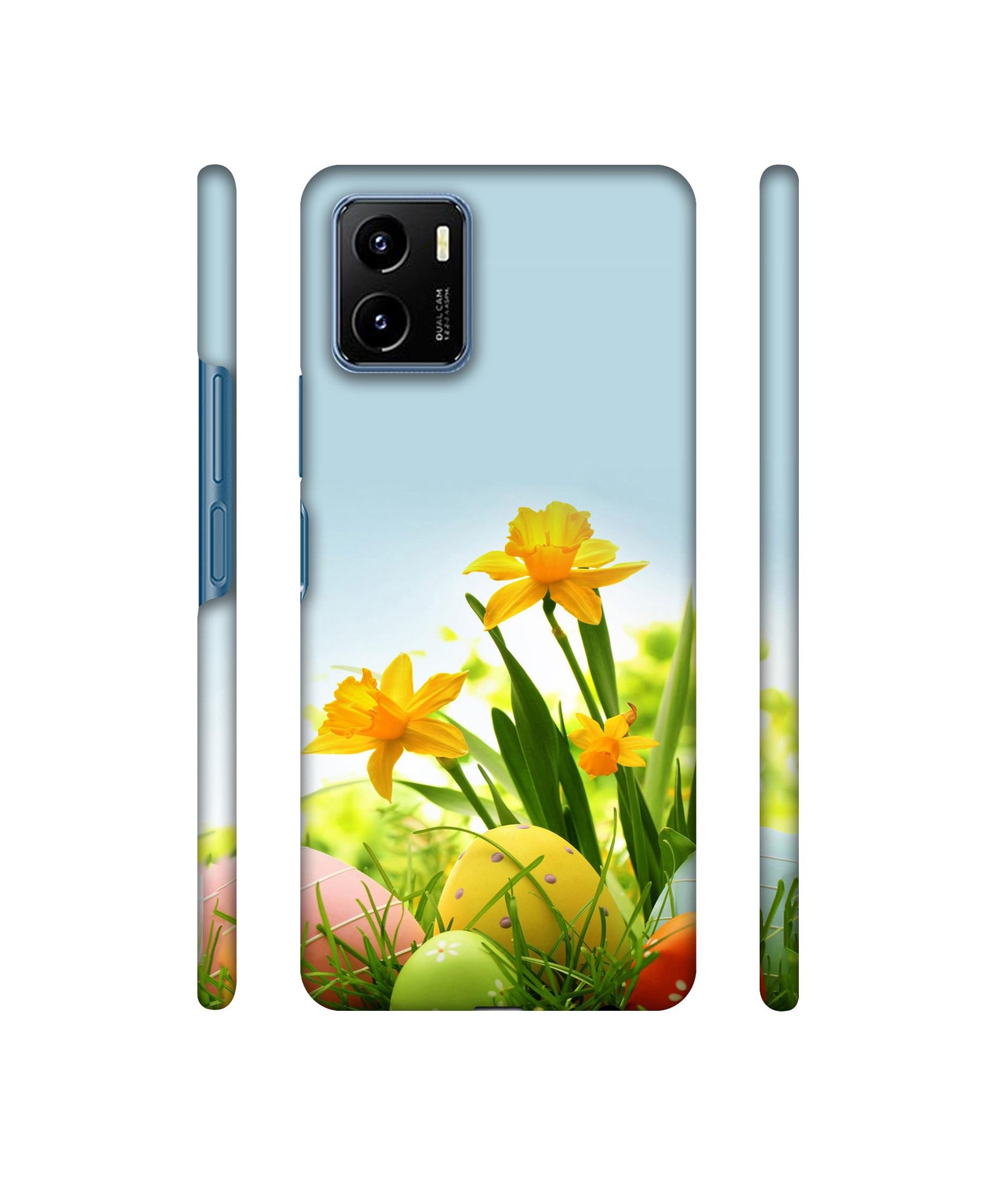 3D Bubble Designer Hard Back Cover for Vivo Y15s (2021)