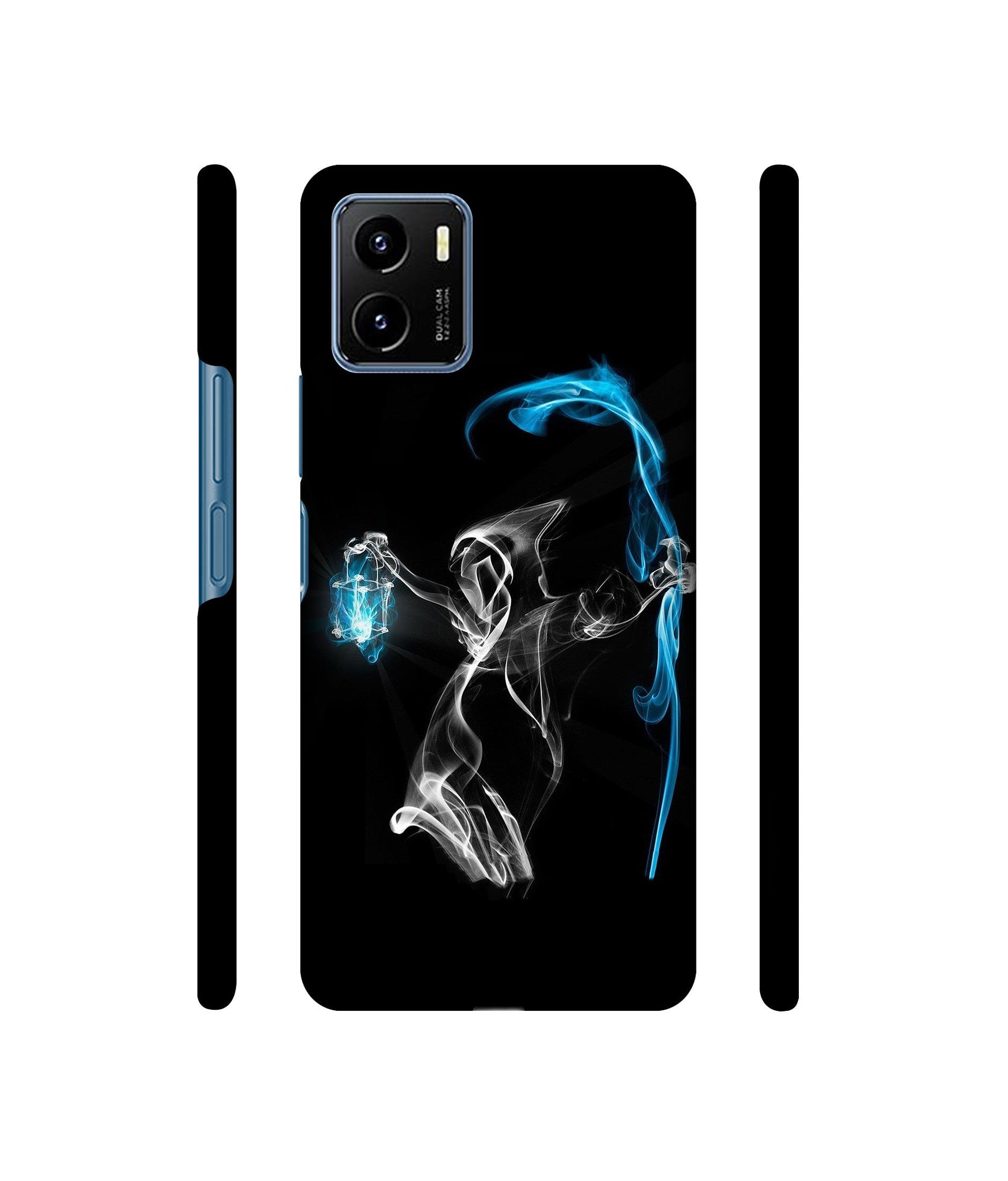 3D Skull Designer Hard Back Cover for Vivo Y15s (2021)