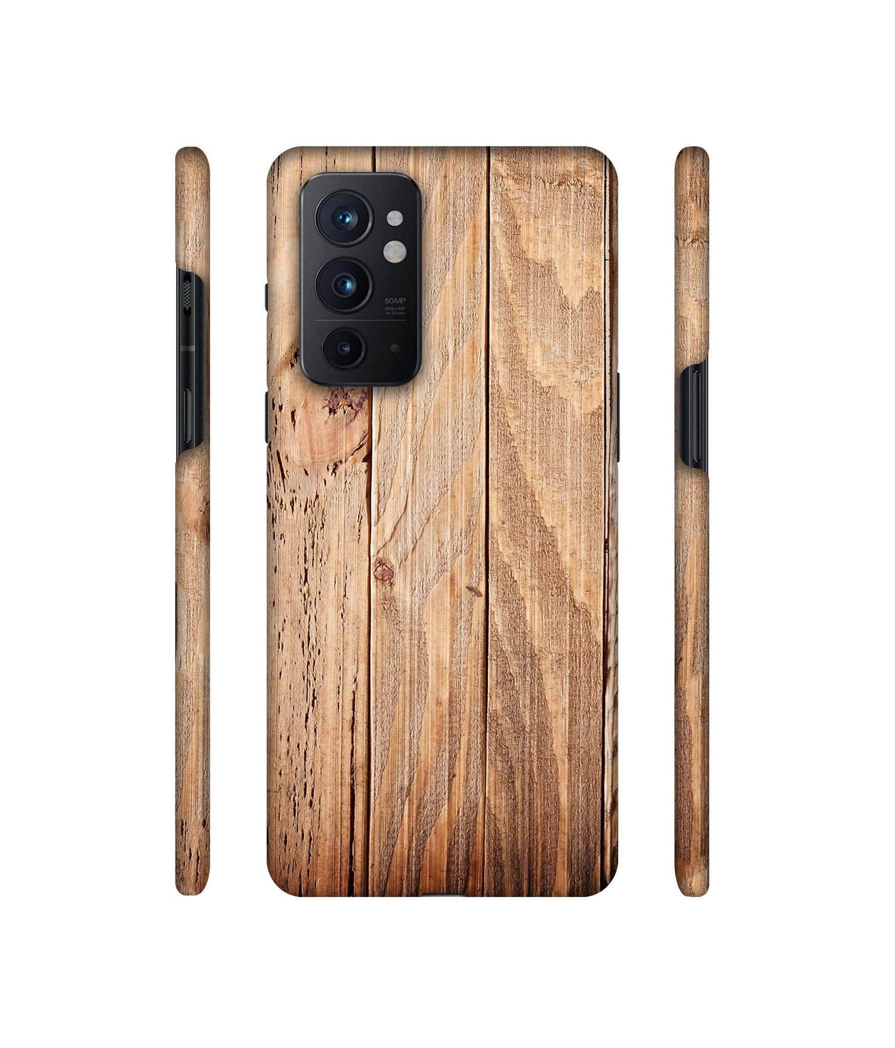 Wooden Texture Designer Hard Back Cover for OnePlus 9RT 5G
