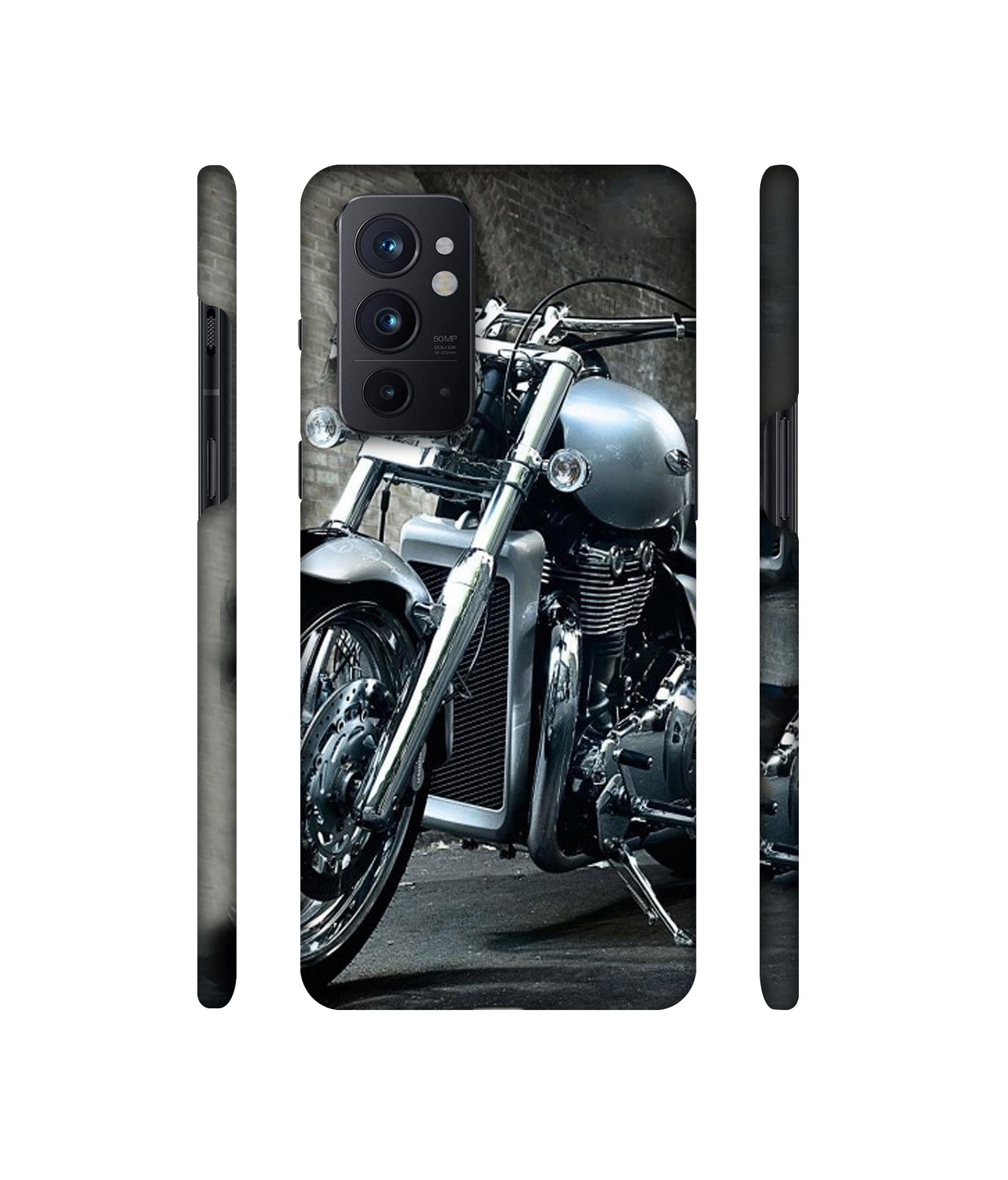 Motorcycle Designer Hard Back Cover for OnePlus 9RT 5G