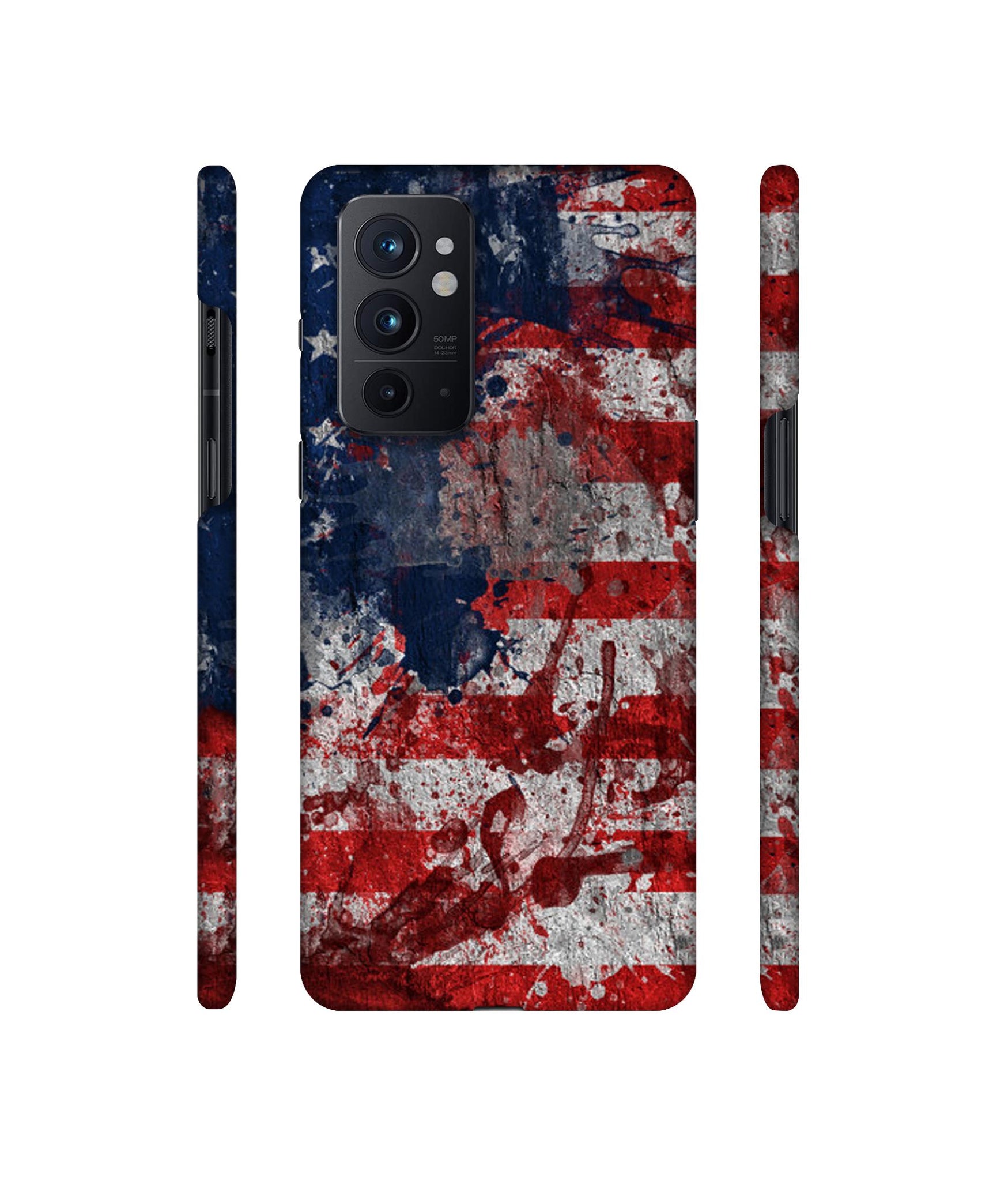 Painting American Designer Hard Back Cover for OnePlus 9RT 5G