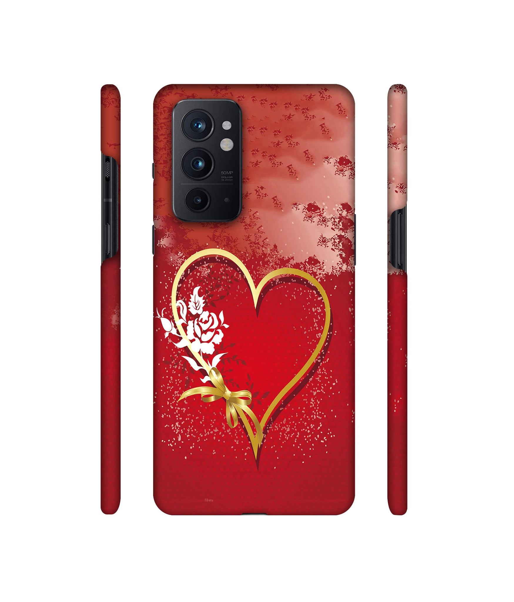 Love Rose Designer Hard Back Cover for OnePlus 9RT 5G
