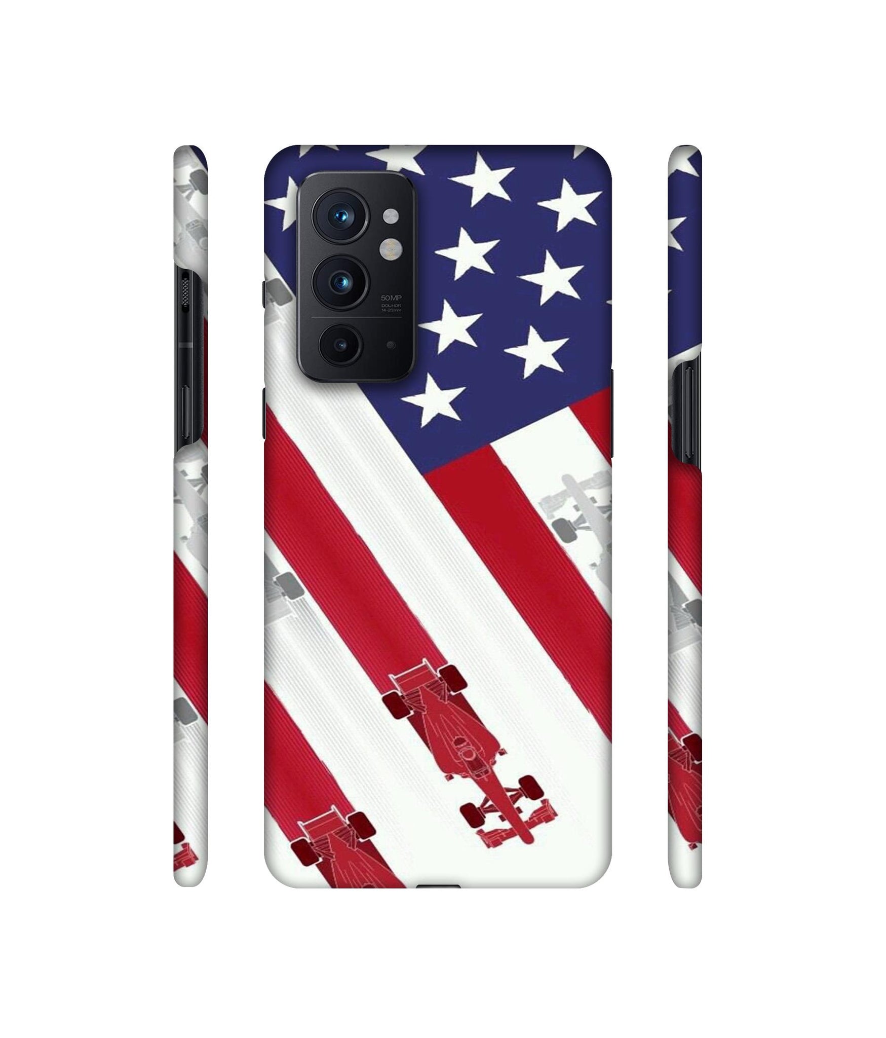 Ferrari On the Zoom Print Designer Hard Back Cover for OnePlus 9RT 5G
