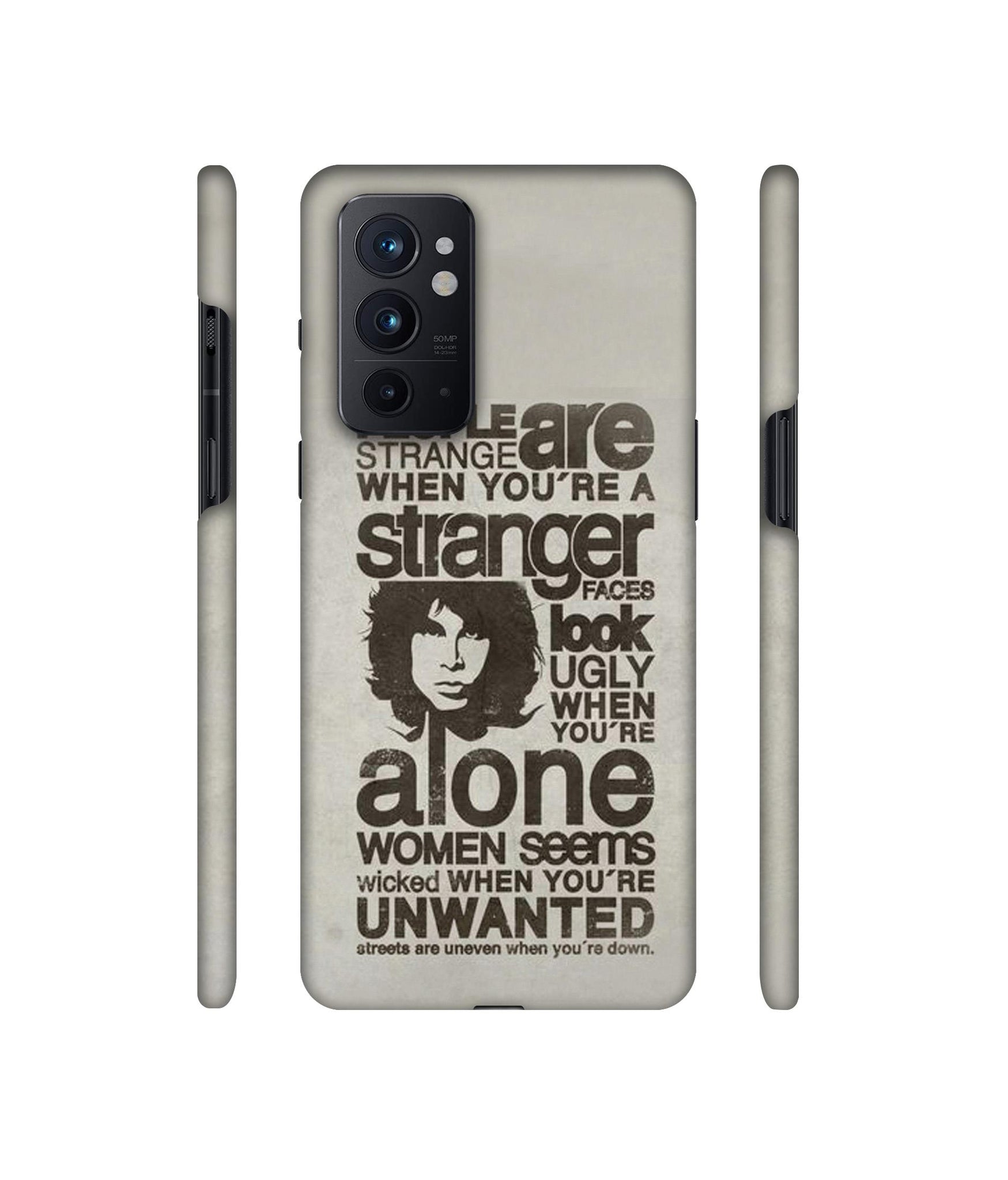 Quotes Pattern Designer Hard Back Cover for OnePlus 9RT 5G