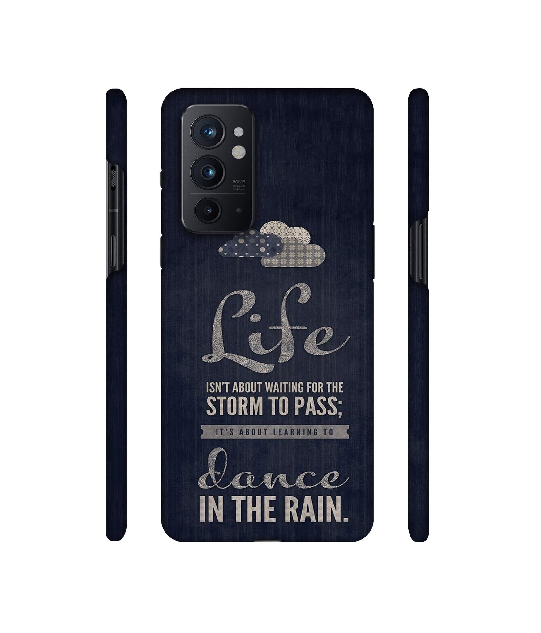 Life in The Rain Designer Hard Back Cover for OnePlus 9RT 5G