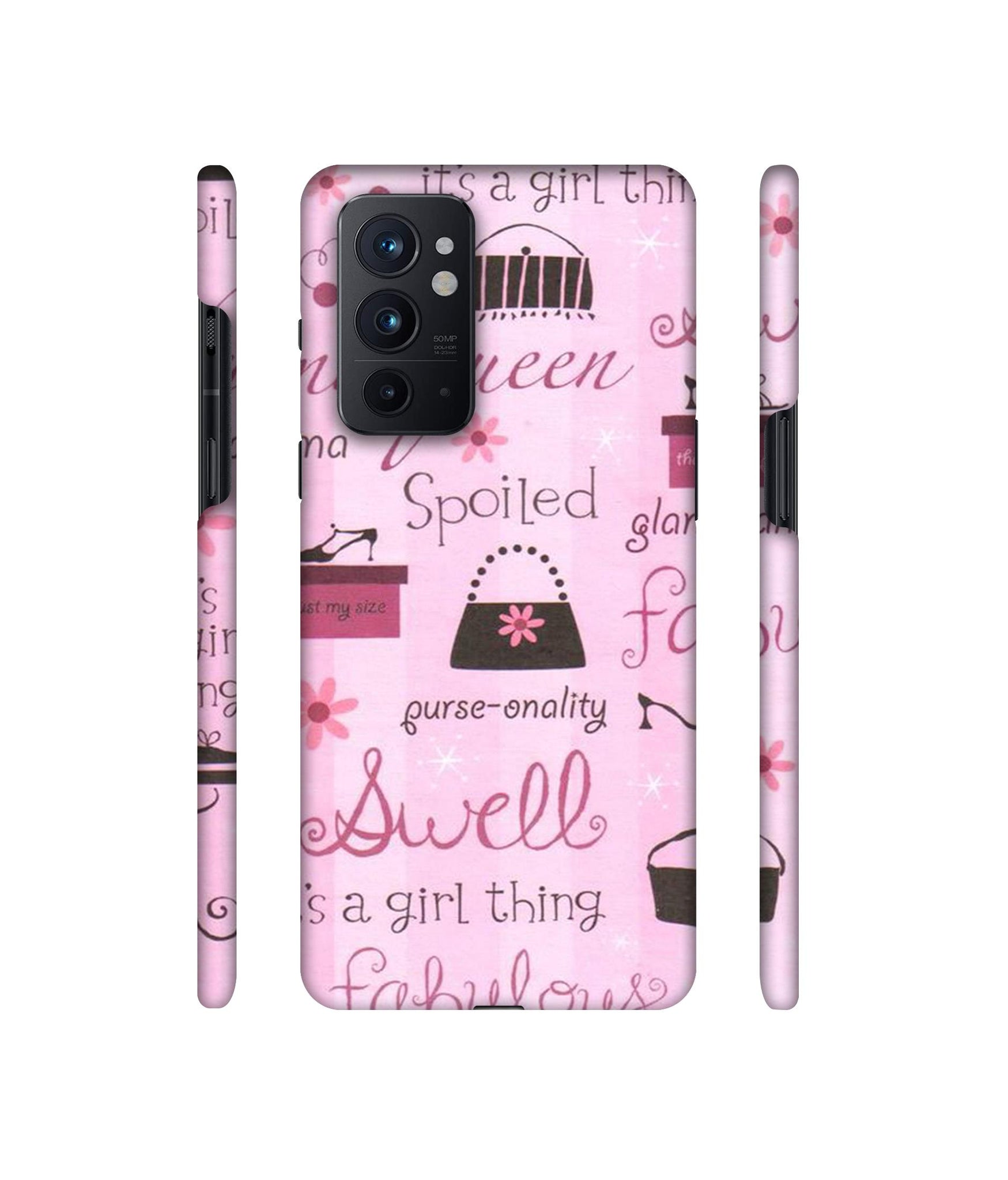 Its A Girl Thing Designer Hard Back Cover for OnePlus 9RT 5G