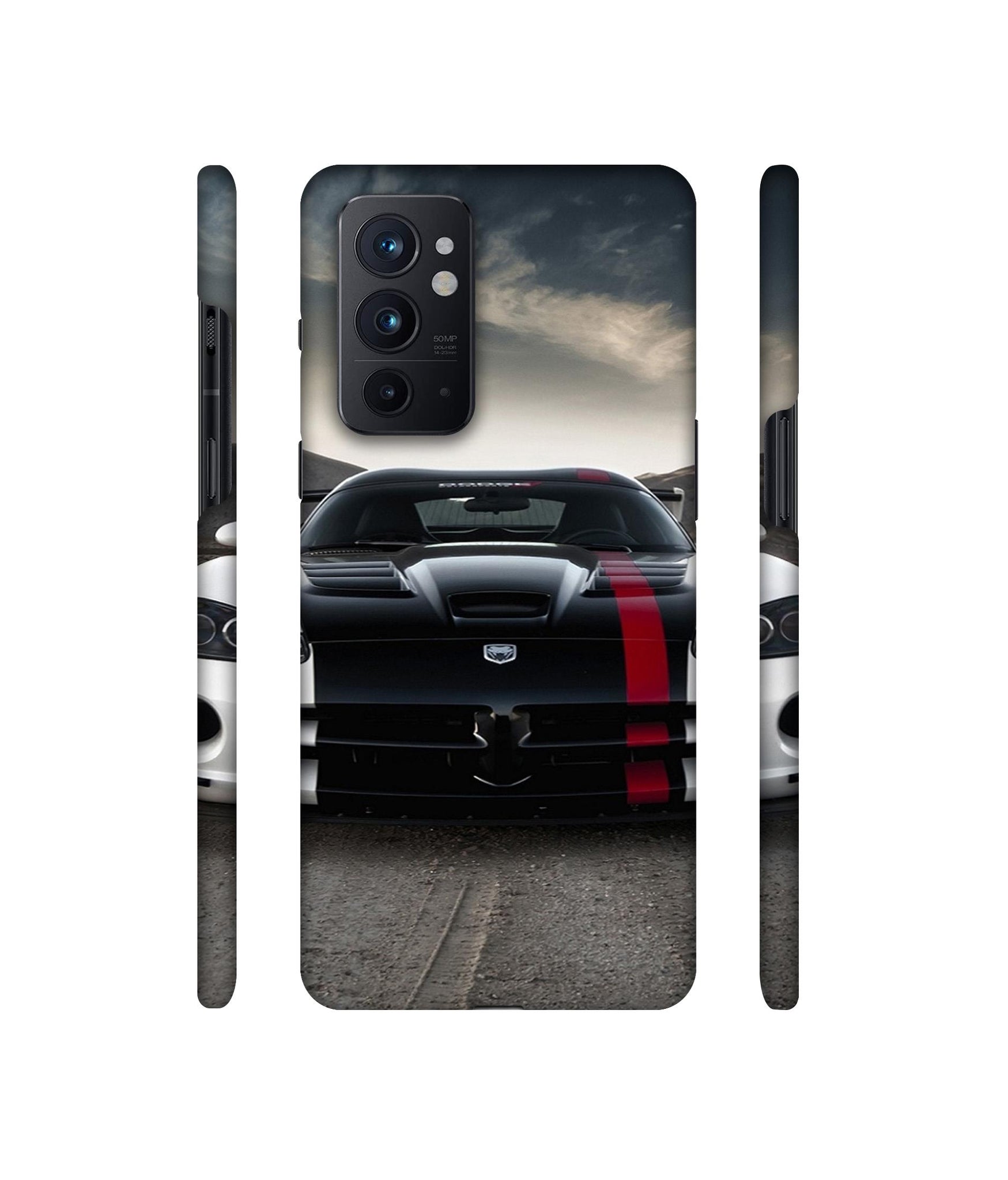 Sports Car Pattern Designer Hard Back Cover for OnePlus 9RT 5G