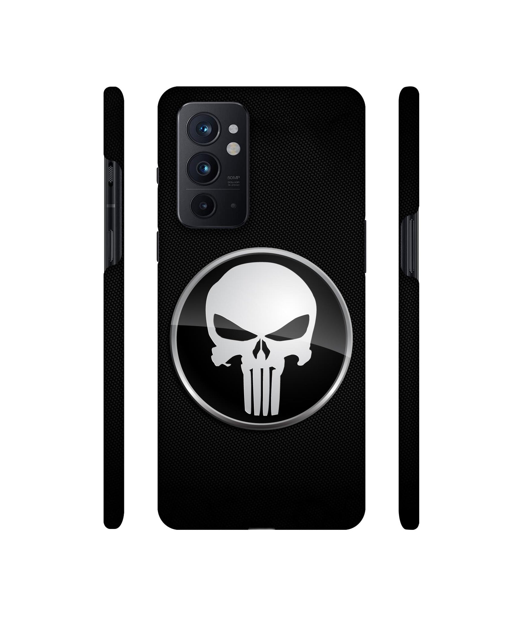 Skull Pattern Designer Hard Back Cover for OnePlus 9RT 5G