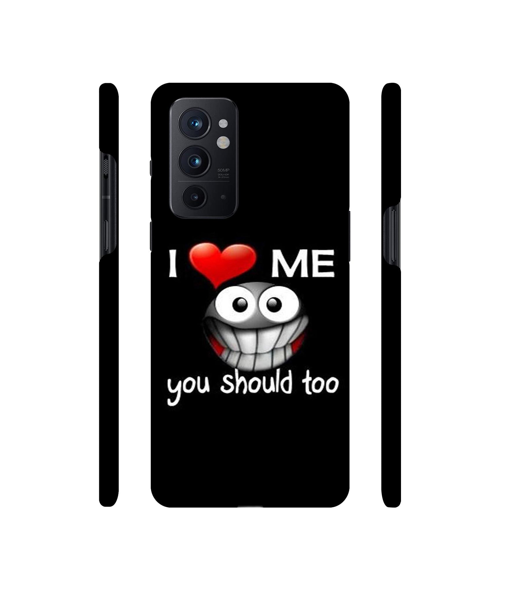I Love Me Quotes Designer Hard Back Cover for OnePlus 9RT 5G