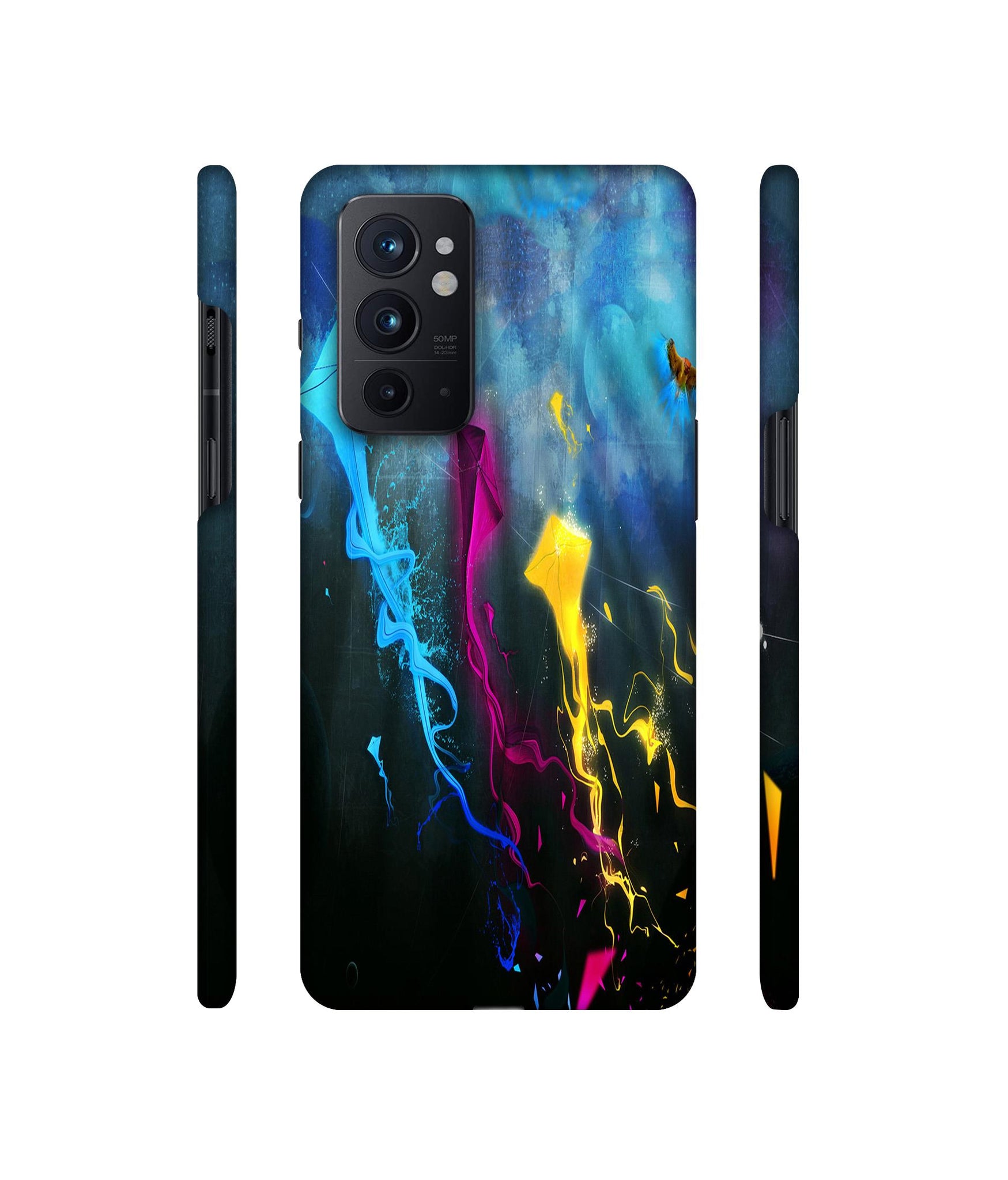 Kites Designer Hard Back Cover for OnePlus 9RT 5G
