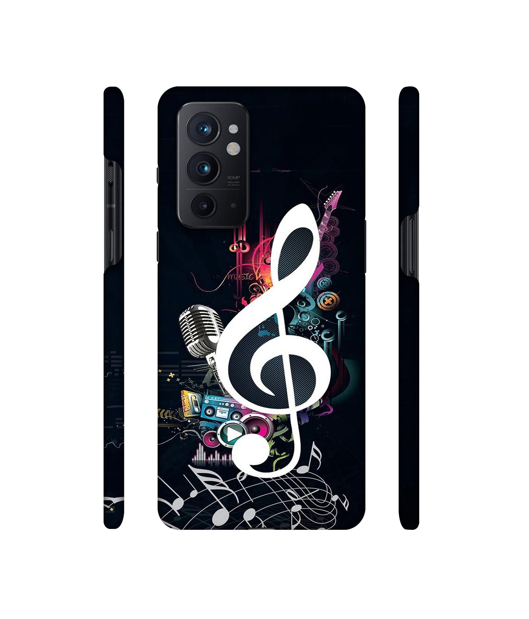 Mike and Music Designer Hard Back Cover for OnePlus 9RT 5G