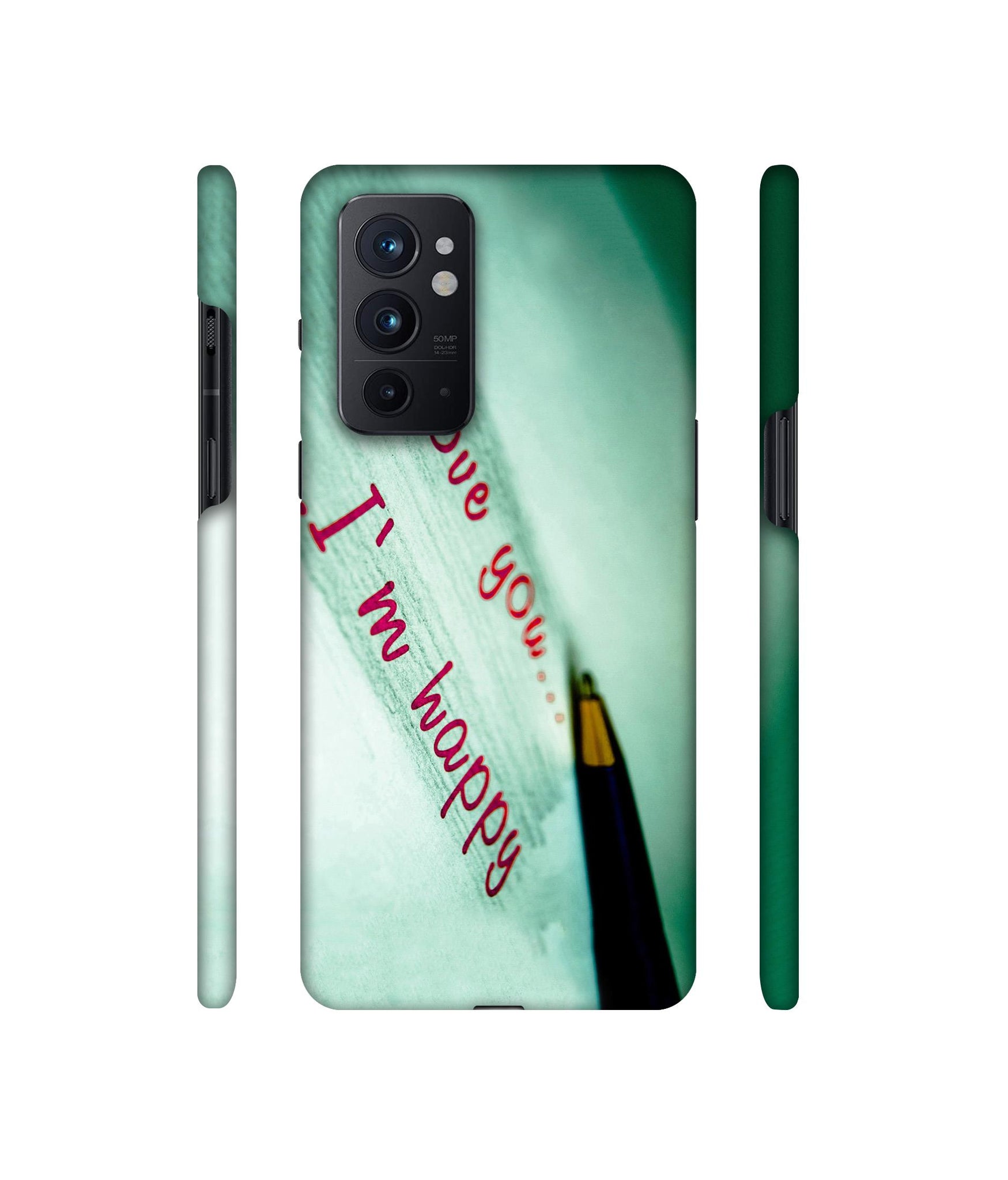 Love Quote Designer Hard Back Cover for OnePlus 9RT 5G
