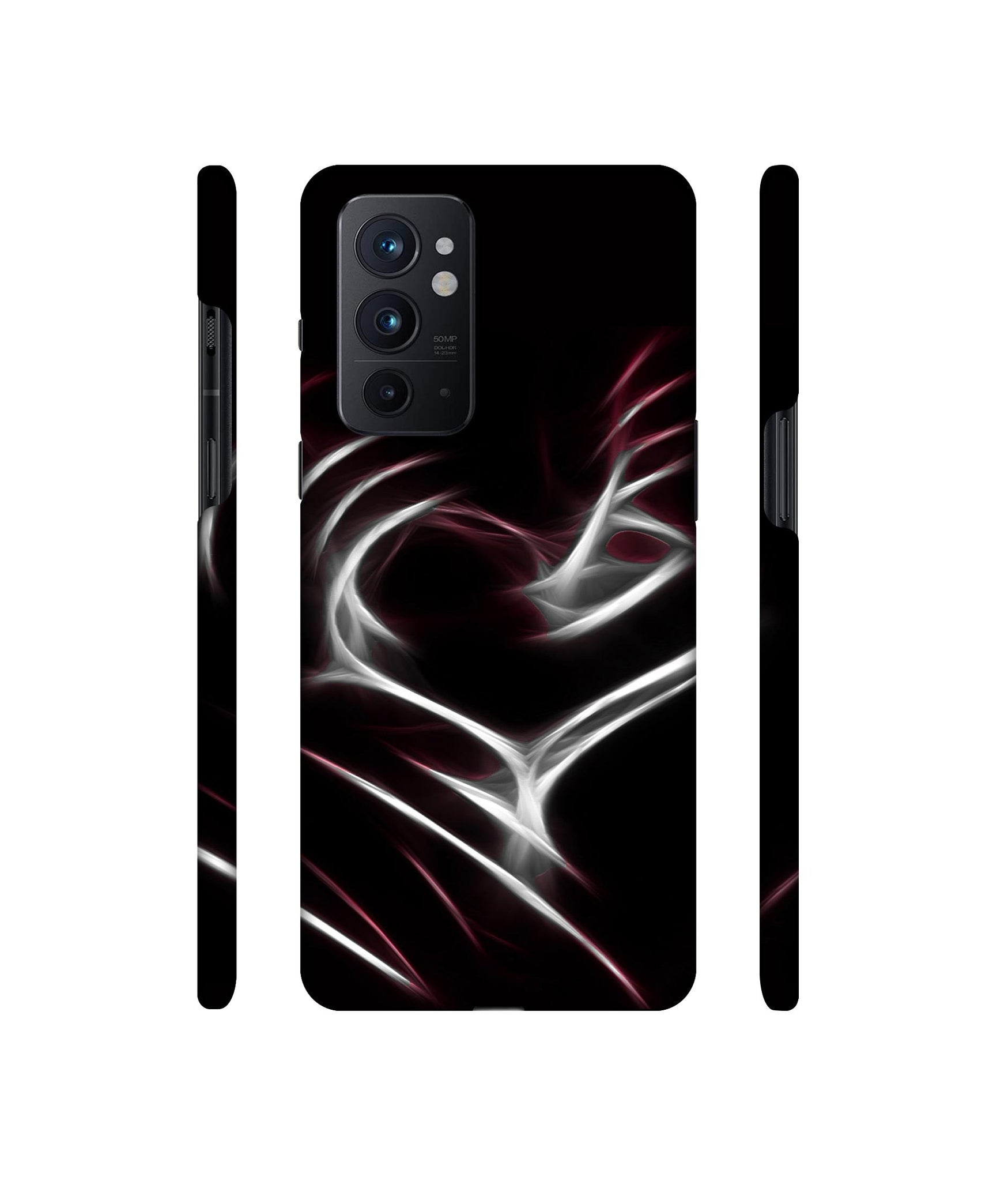 Heart Line Designer Hard Back Cover for OnePlus 9RT 5G