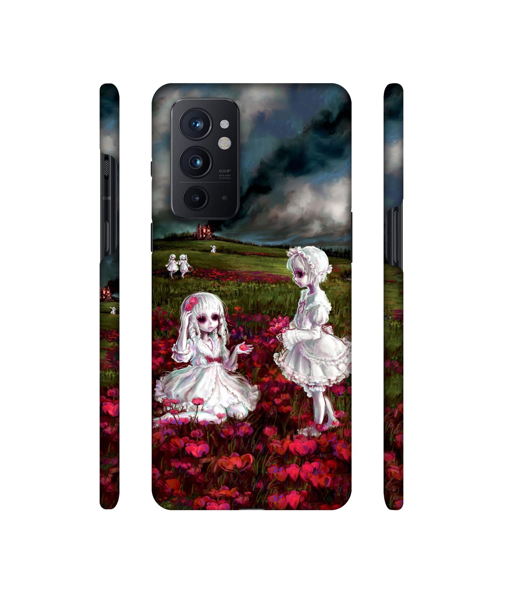 Vampires Girls Designer Hard Back Cover for OnePlus 9RT 5G