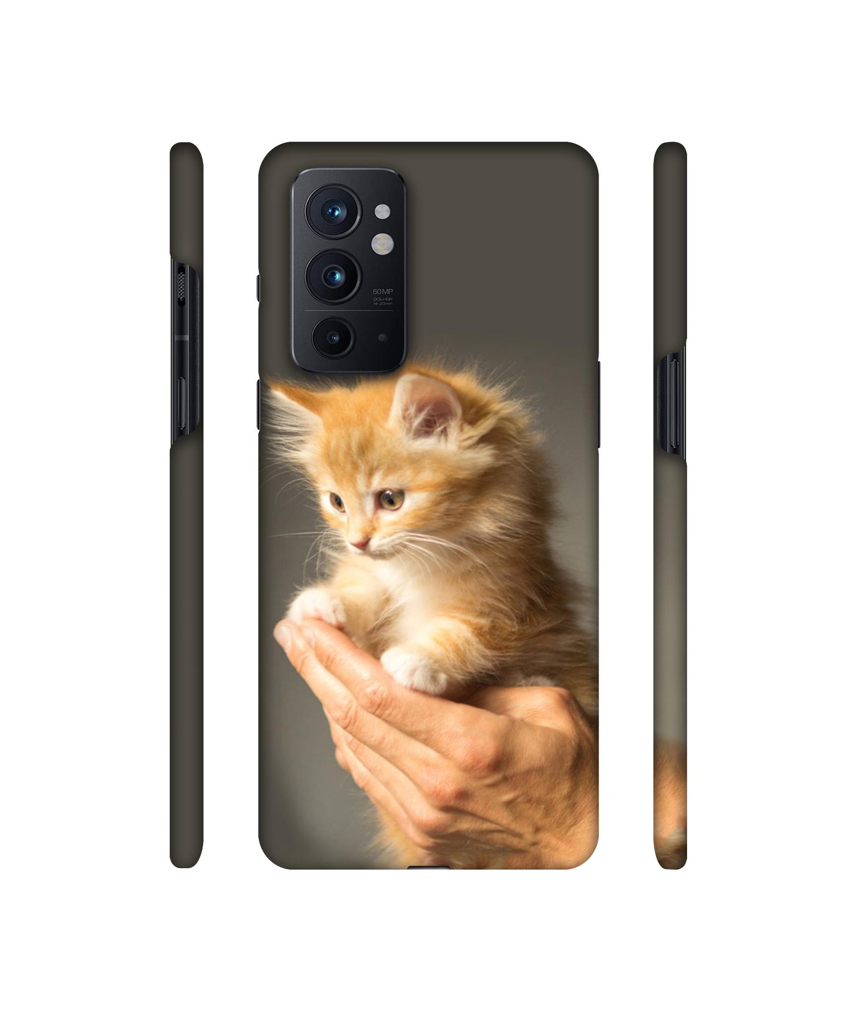 Cute Kitten Designer Hard Back Cover for OnePlus 9RT 5G