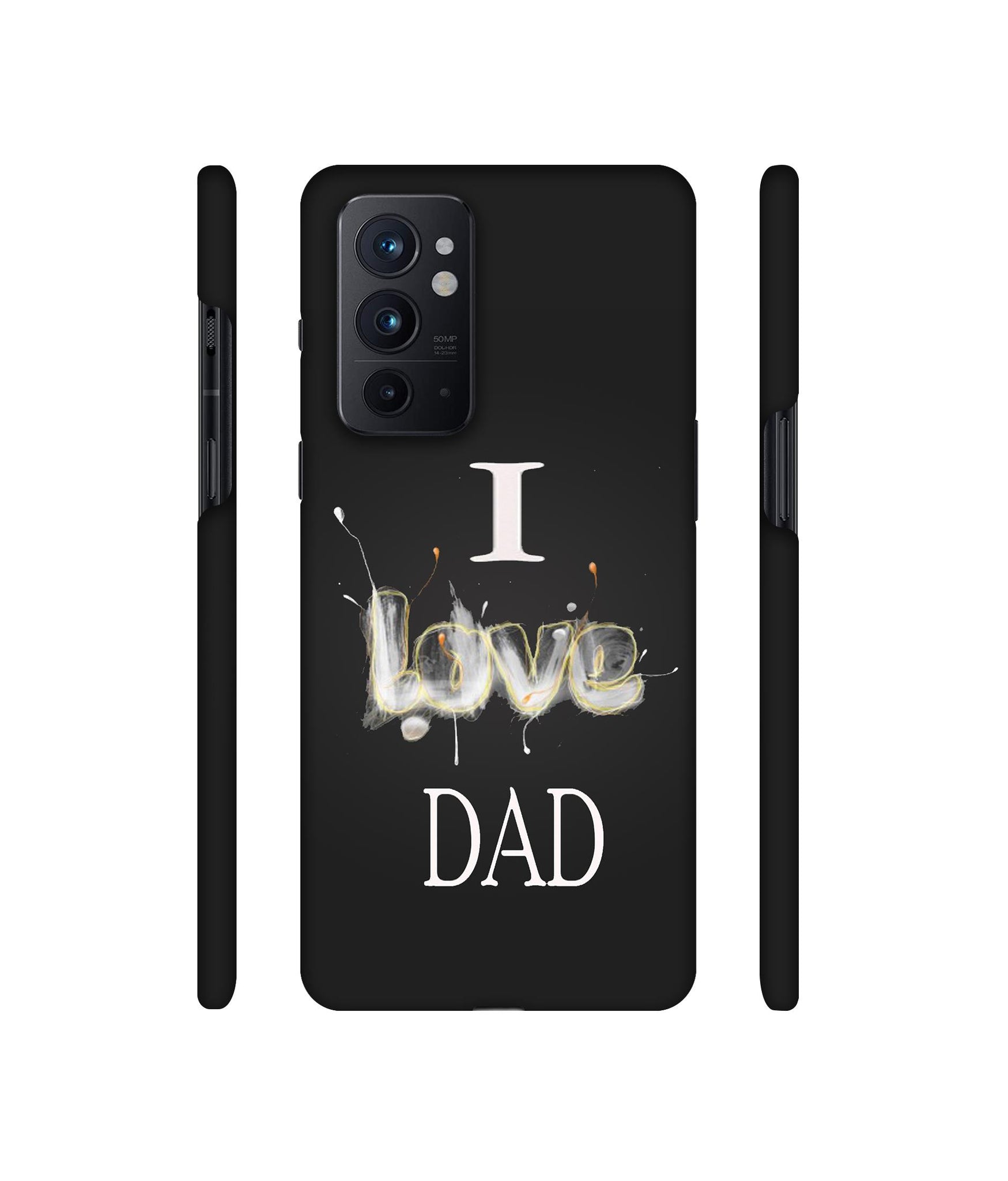 Happy Quote Designer Hard Back Cover for OnePlus 9RT 5G