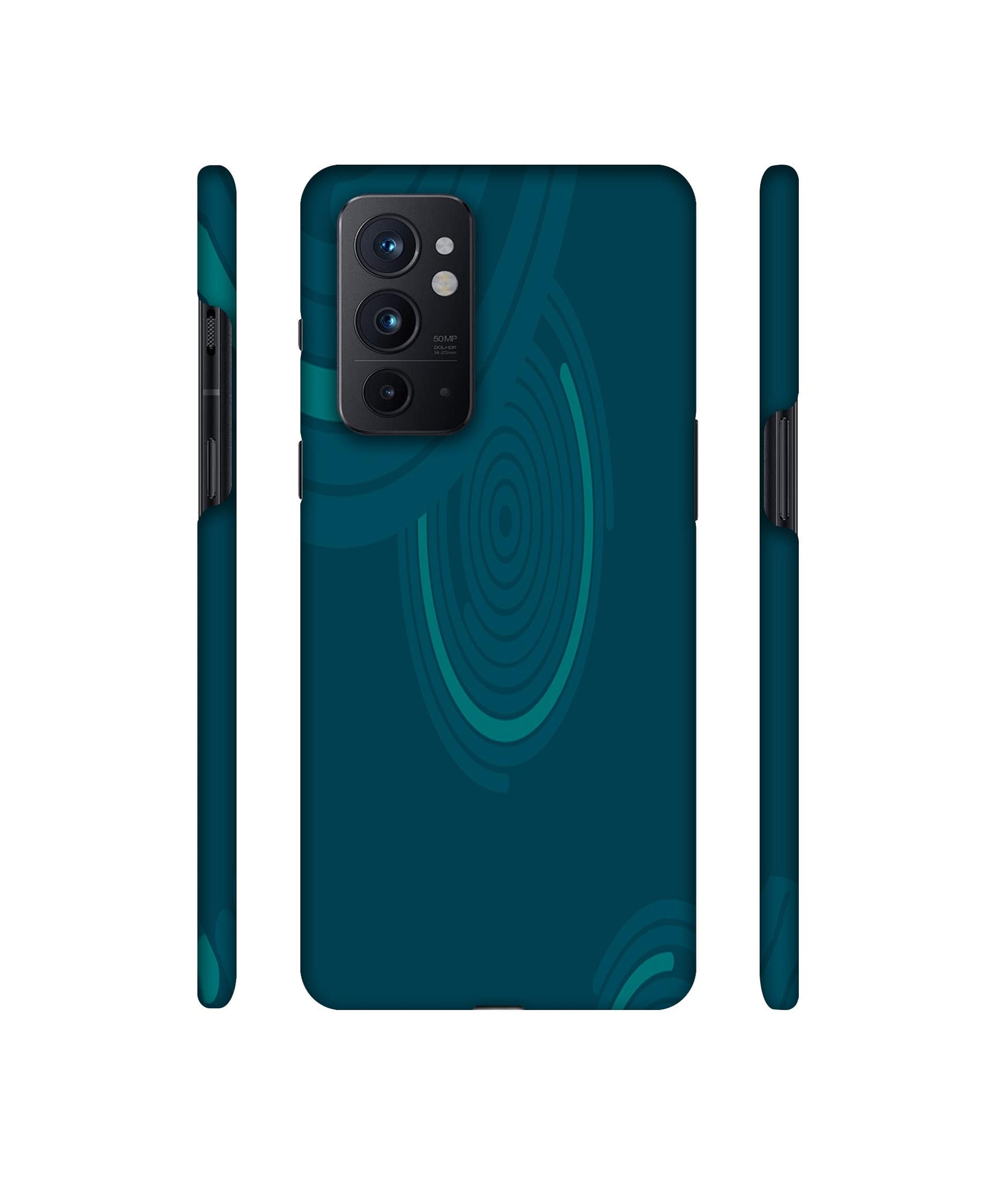 Round Texture Designer Hard Back Cover for OnePlus 9RT 5G