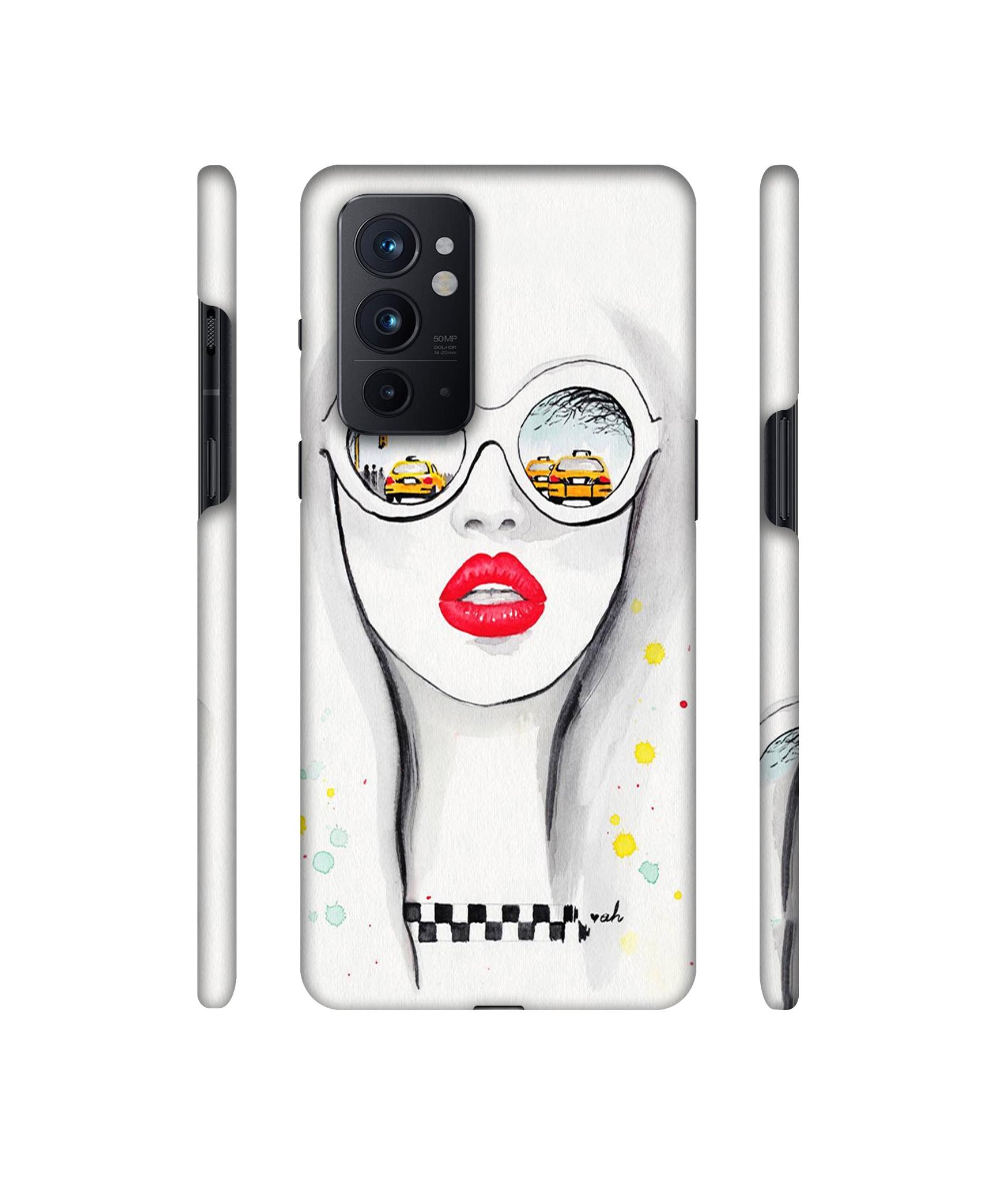 Girl Designer Hard Back Cover for OnePlus 9RT 5G