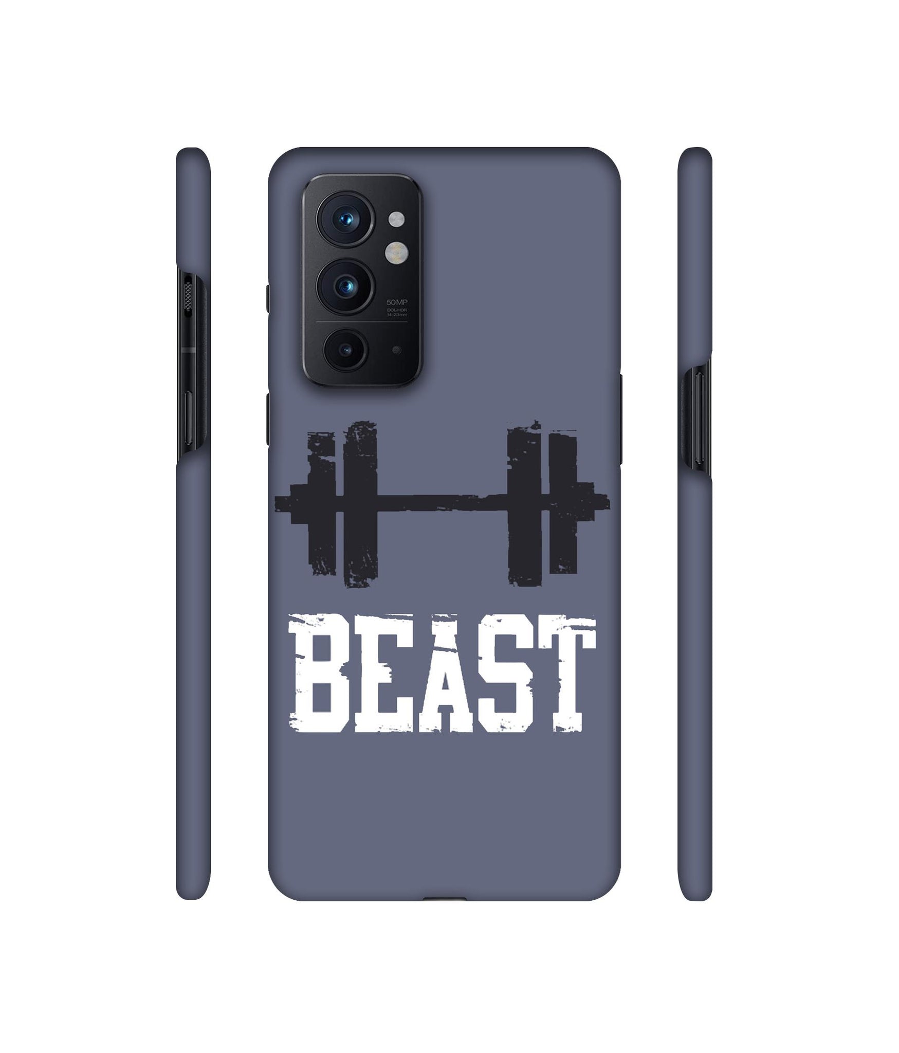 Beast Gym Designer Hard Back Cover for OnePlus 9RT 5G