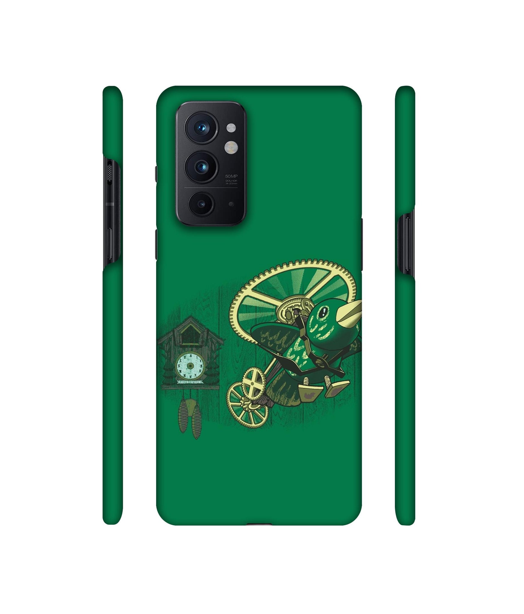 Clock Bird Designer Hard Back Cover for OnePlus 9RT 5G