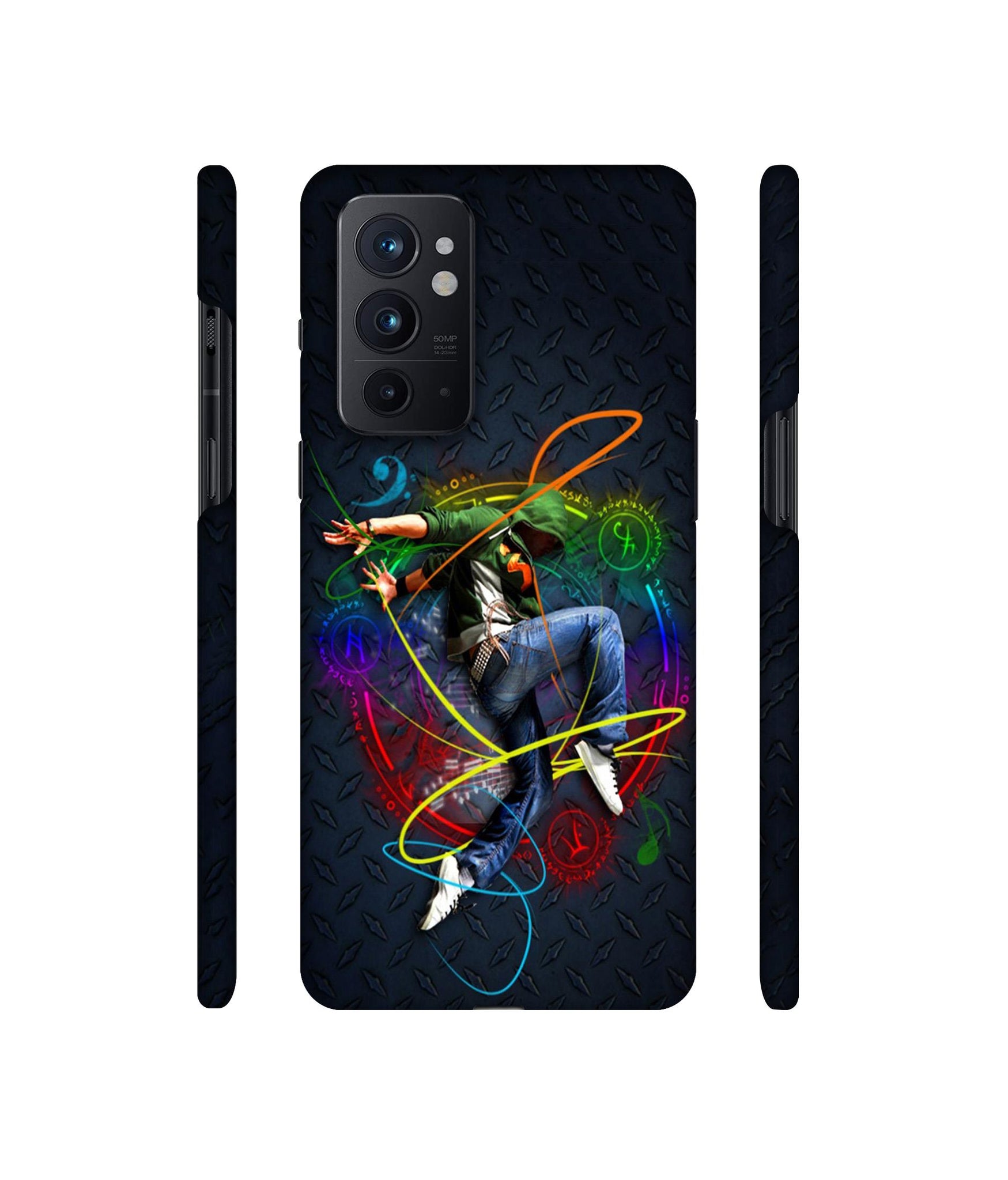 Boy With Music Designer Hard Back Cover for OnePlus 9RT 5G