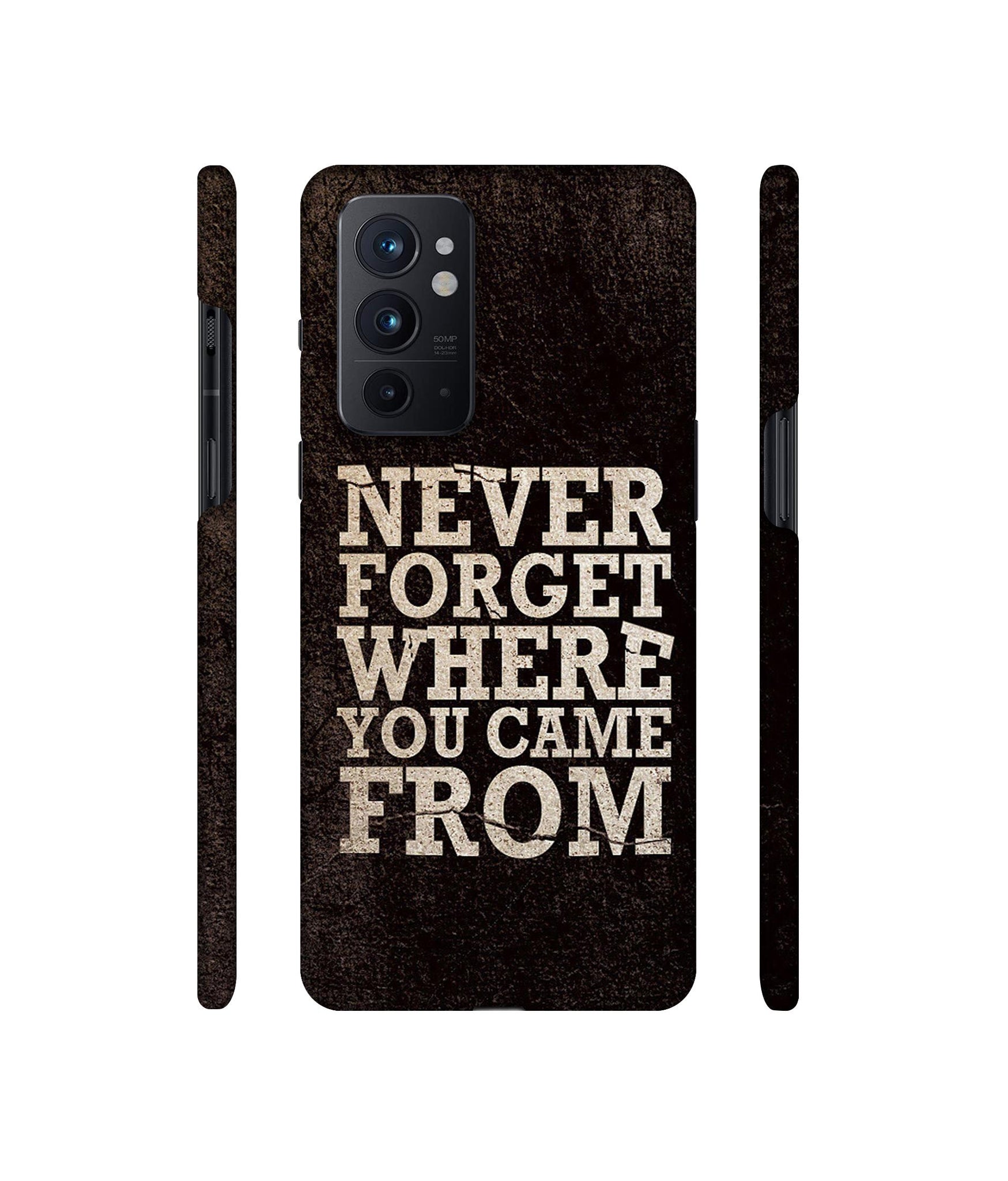 Thought Designer Hard Back Cover for OnePlus 9RT 5G