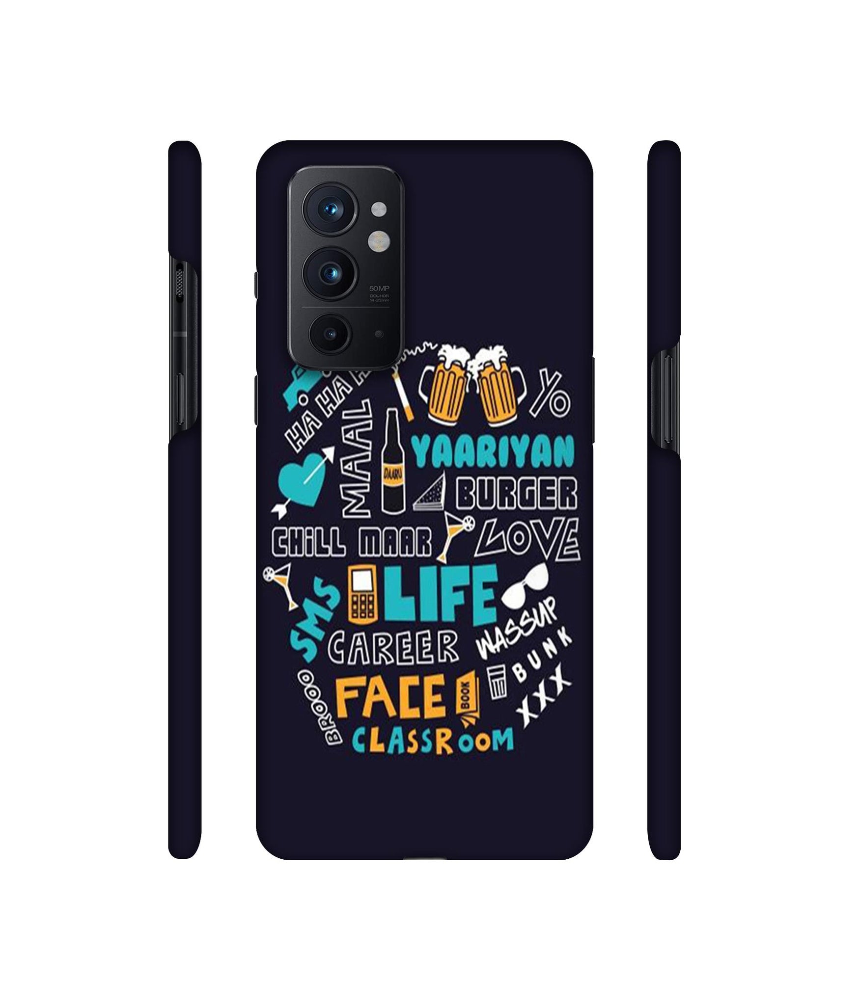 Funny Quote Designer Hard Back Cover for OnePlus 9RT 5G