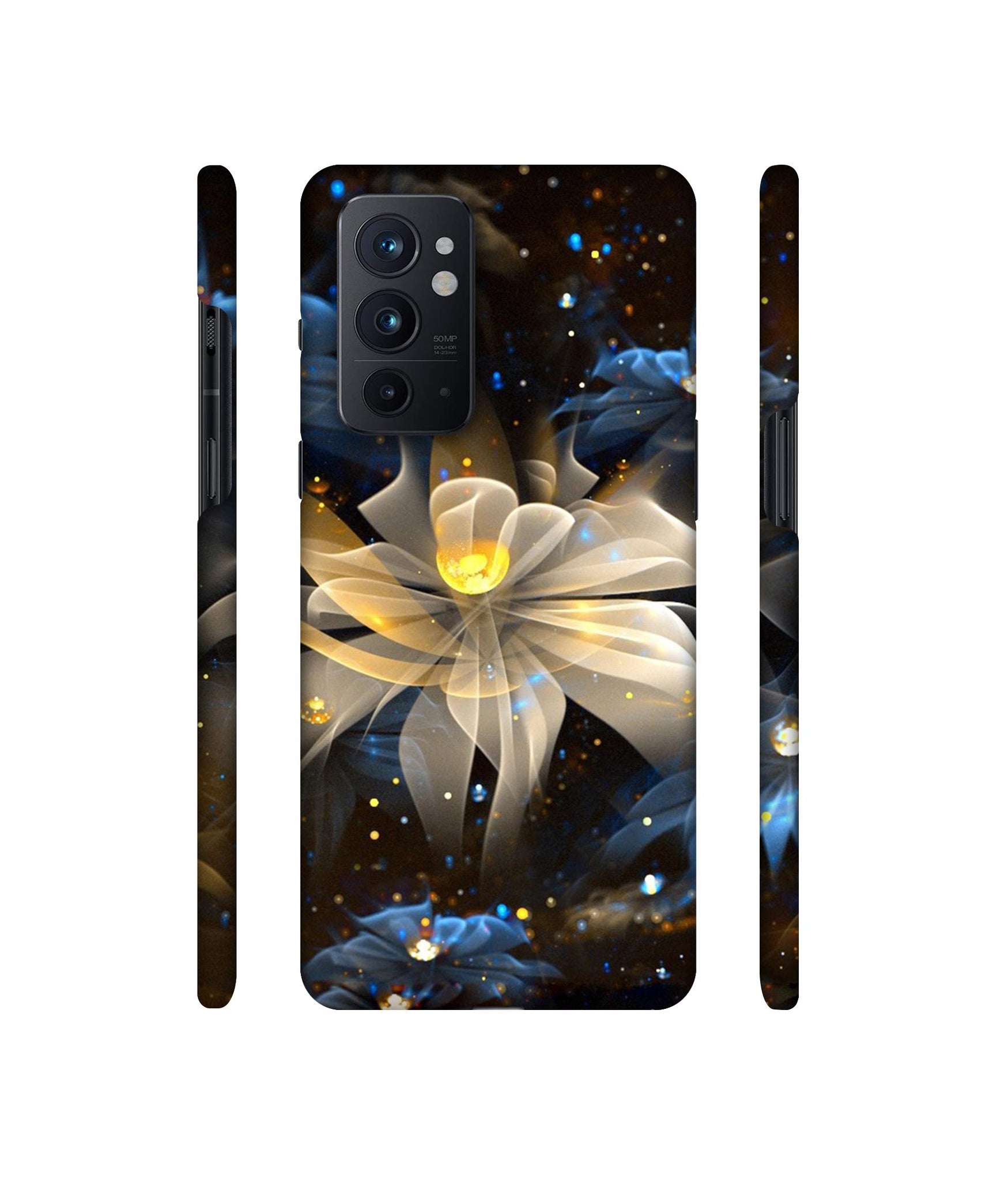 Art Flower Designer Hard Back Cover for OnePlus 9RT 5G