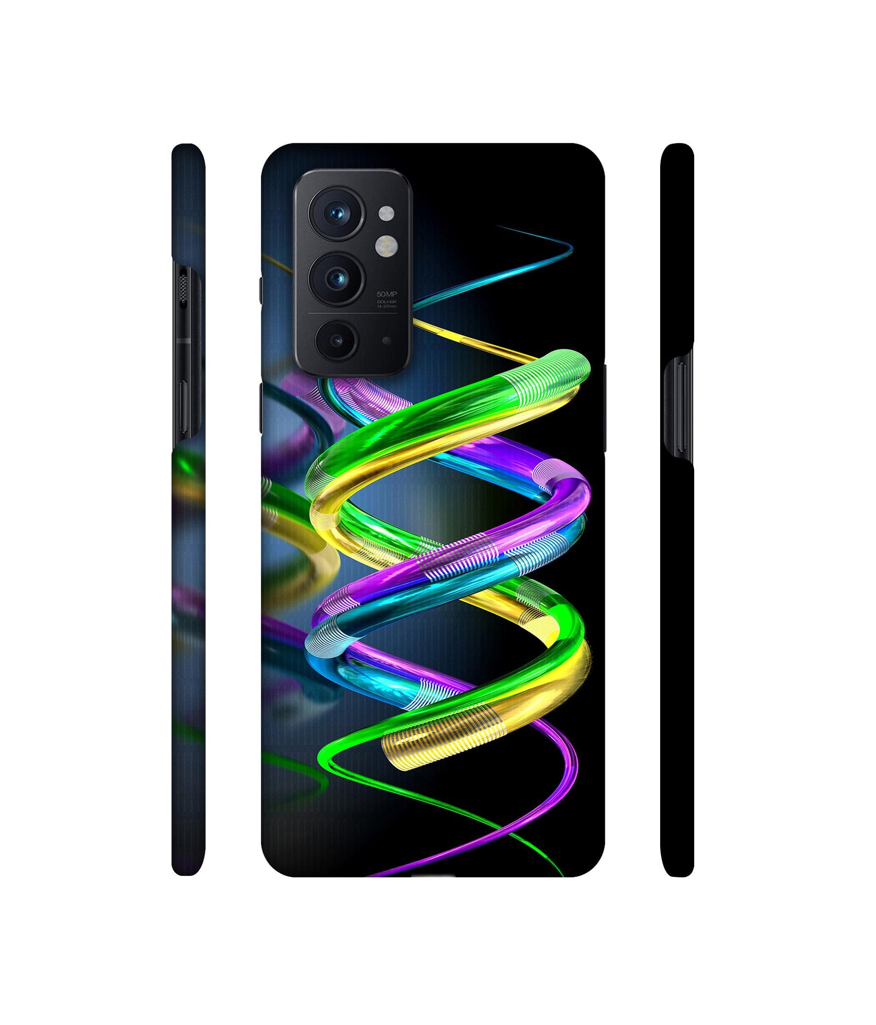 3D Spiral Designer Hard Back Cover for OnePlus 9RT 5G