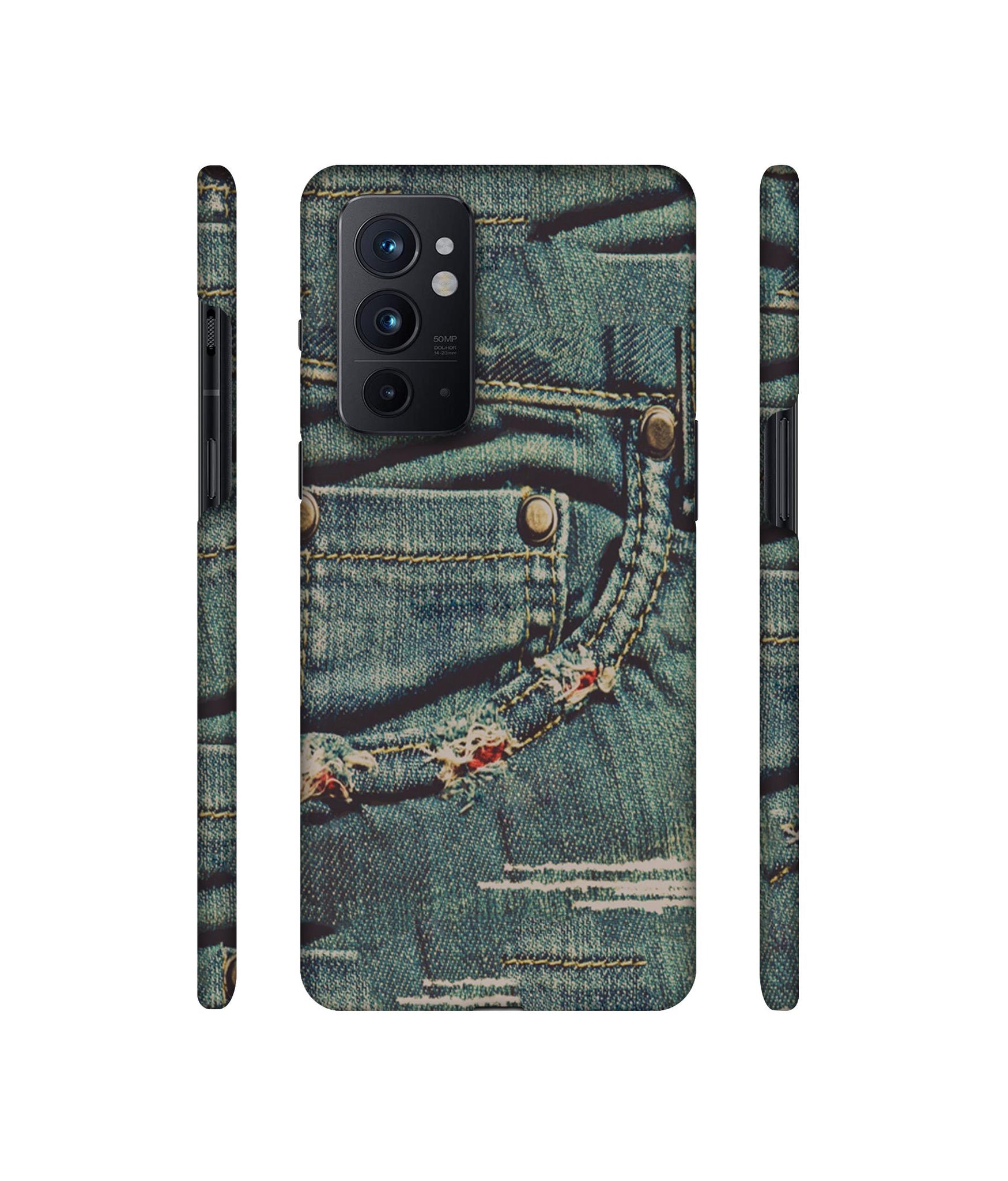 Jeans Designer Hard Back Cover for OnePlus 9RT 5G