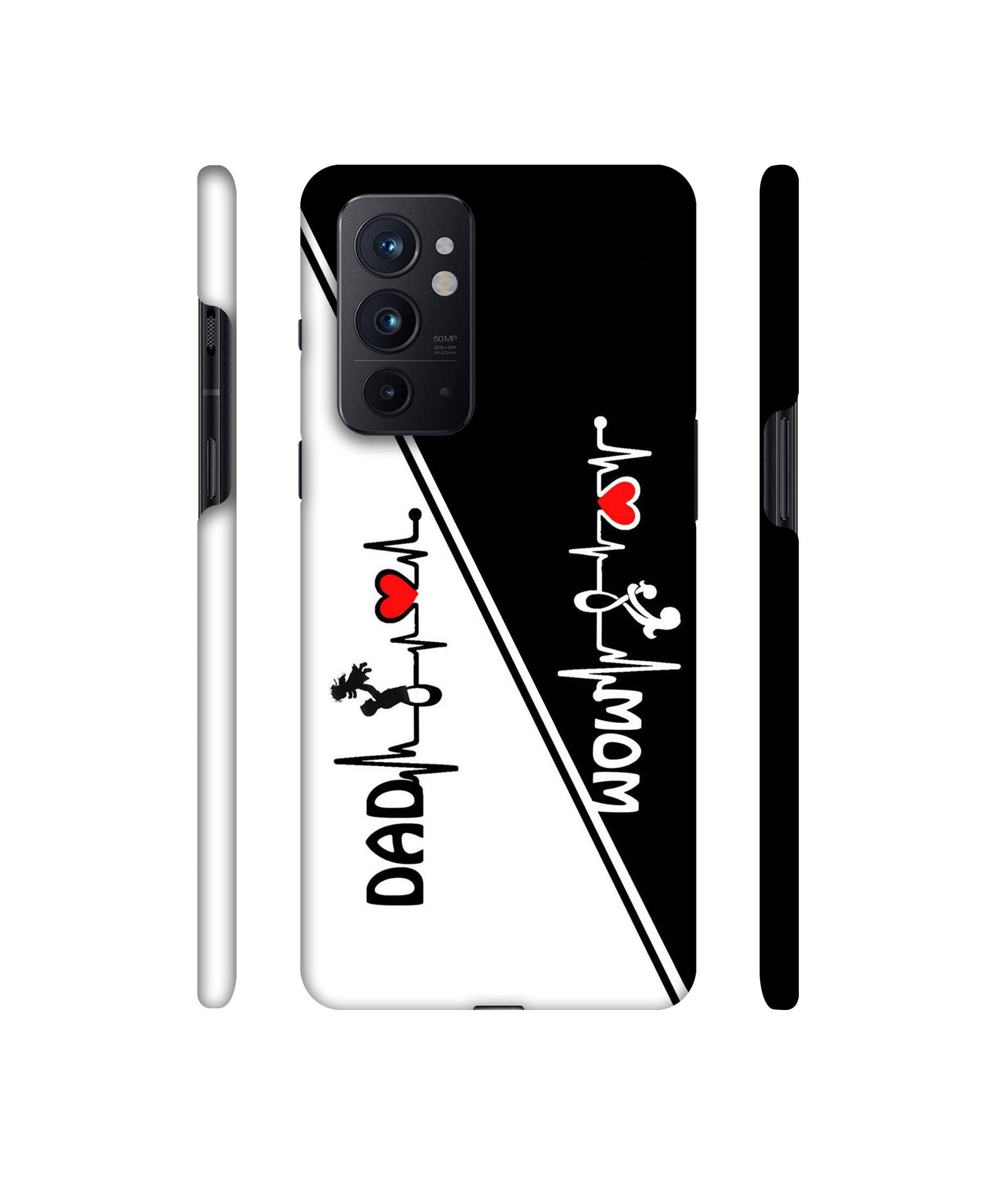 Mom and Dad Lover Designer Hard Back Cover for OnePlus 9RT 5G