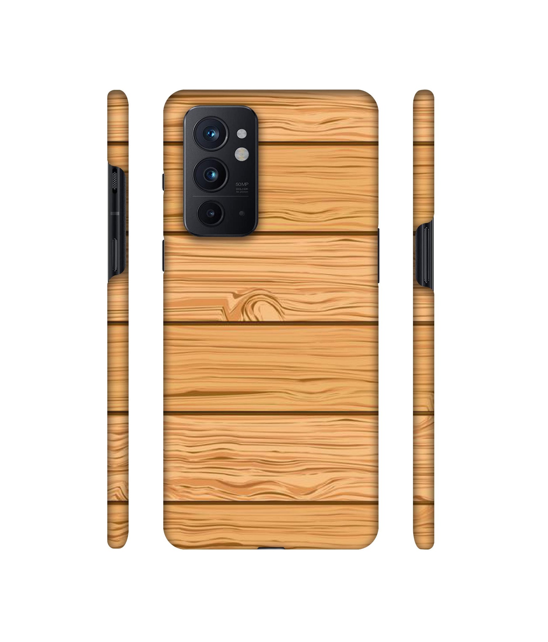 Wooden Texture Pattern Designer Hard Back Cover for OnePlus 9RT 5G