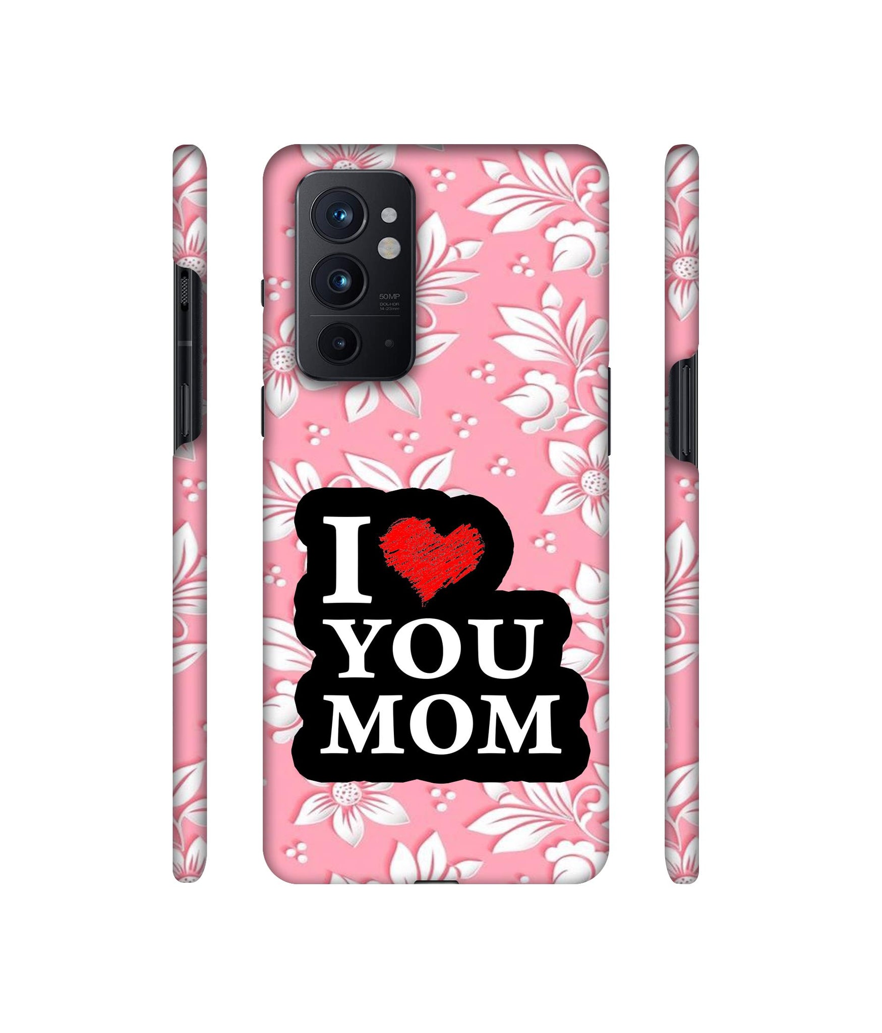 I Love Mom Designer Hard Back Cover for OnePlus 9RT 5G
