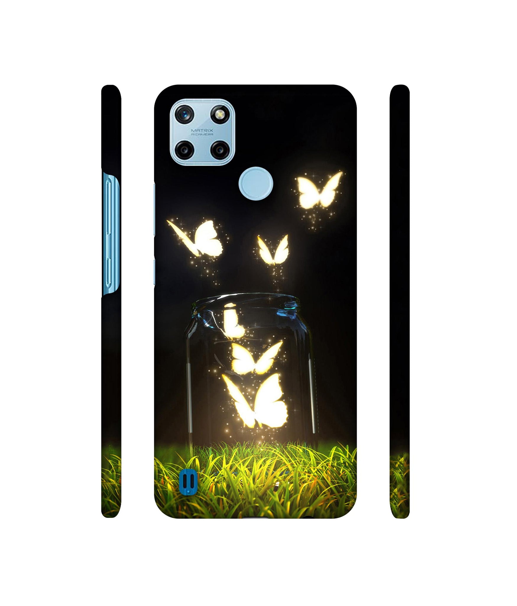 Butterfly Designer Hard Back Cover for Realme C25Y 4G