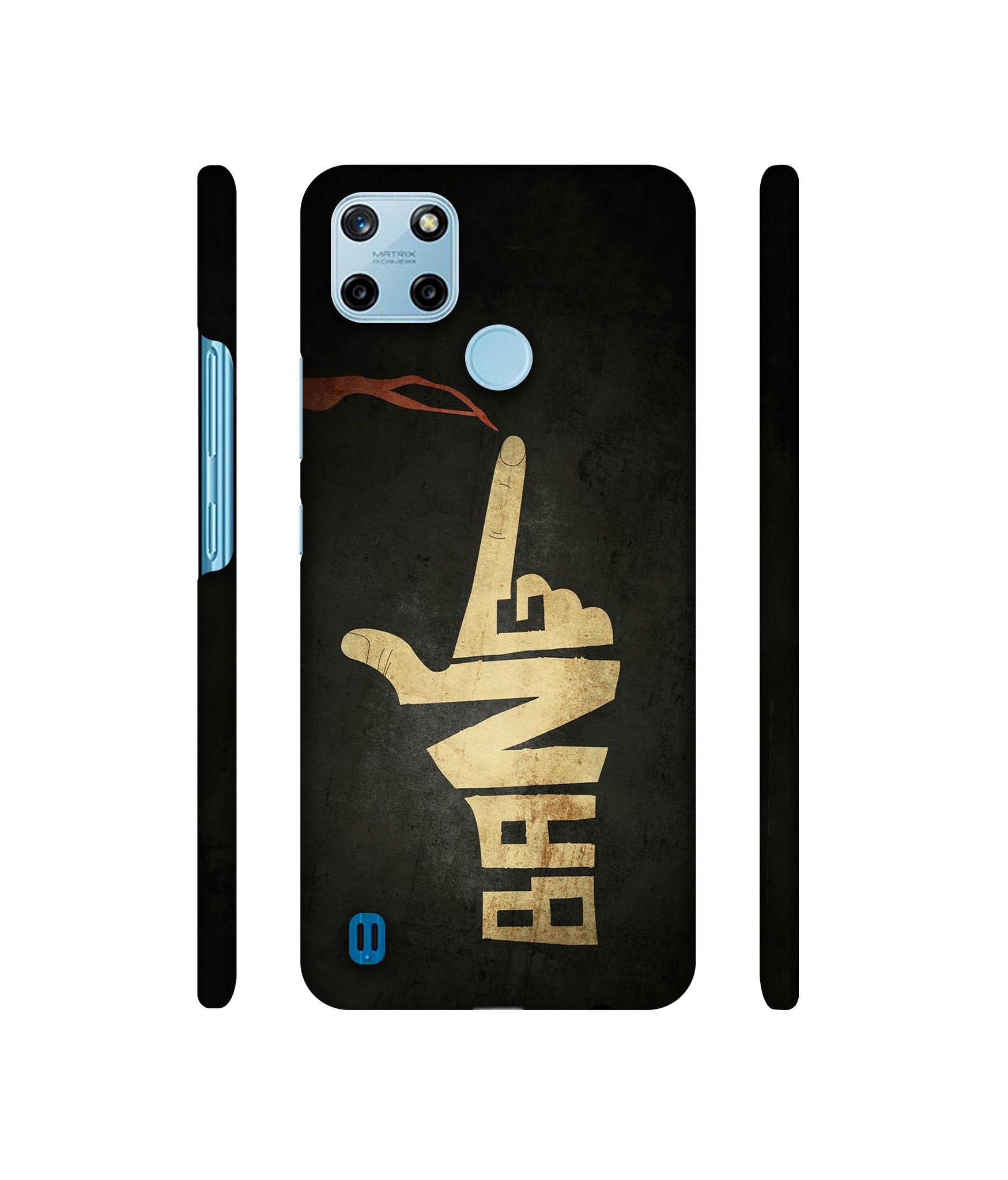Pointing Designer Hard Back Cover for Realme C25Y 4G
