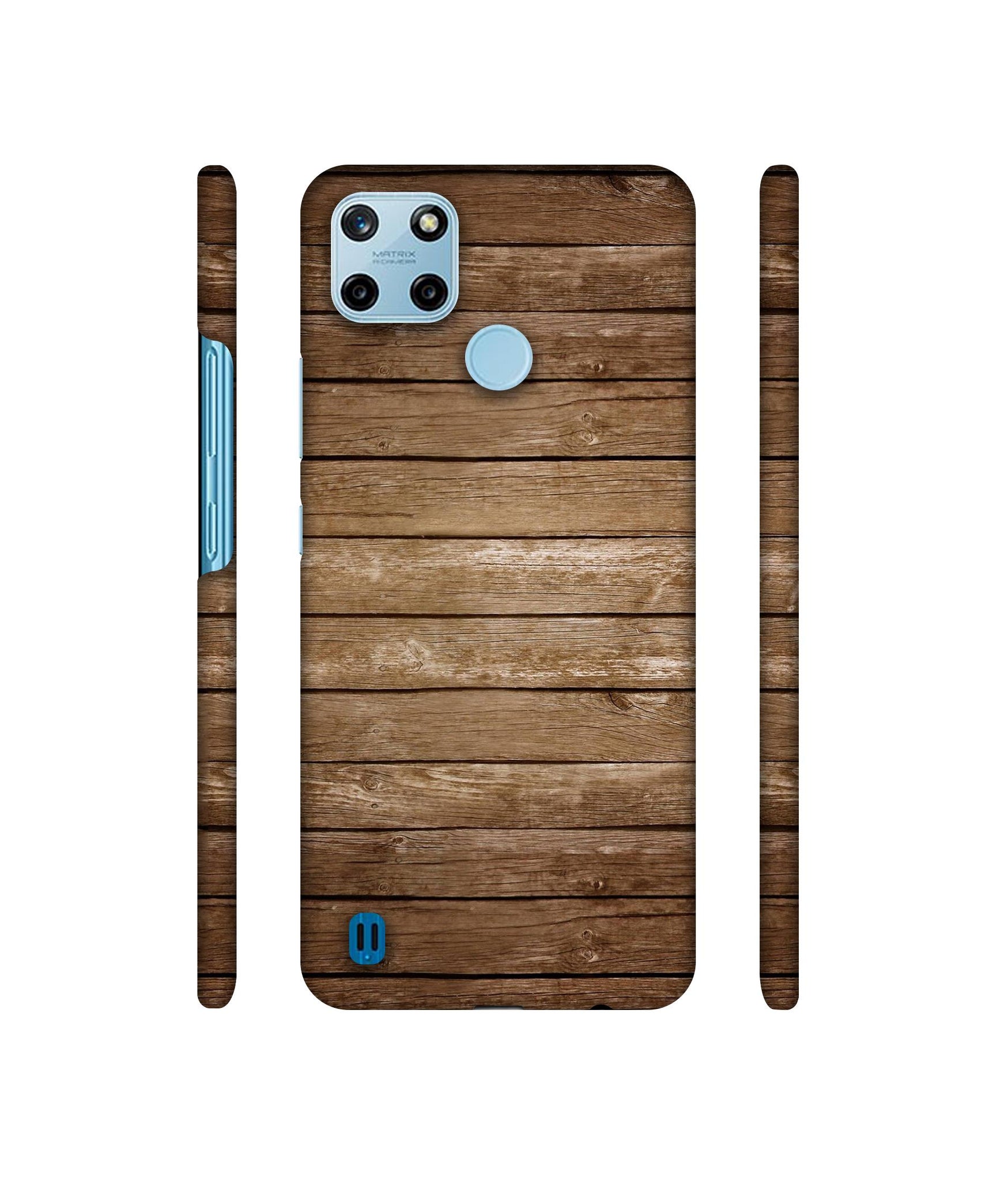 Wood Designer Hard Back Cover for Realme C25Y 4G