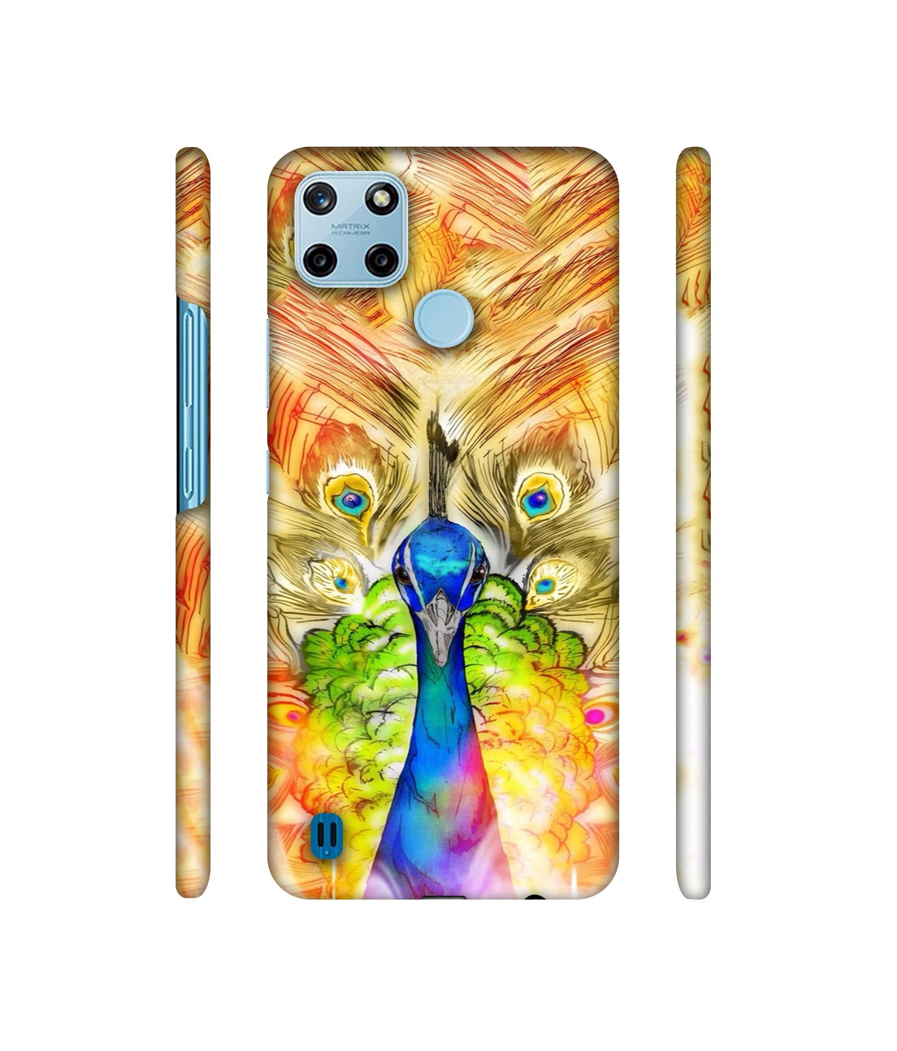 Colorful Joy Pattern Designer Hard Back Cover for Realme C25Y 4G